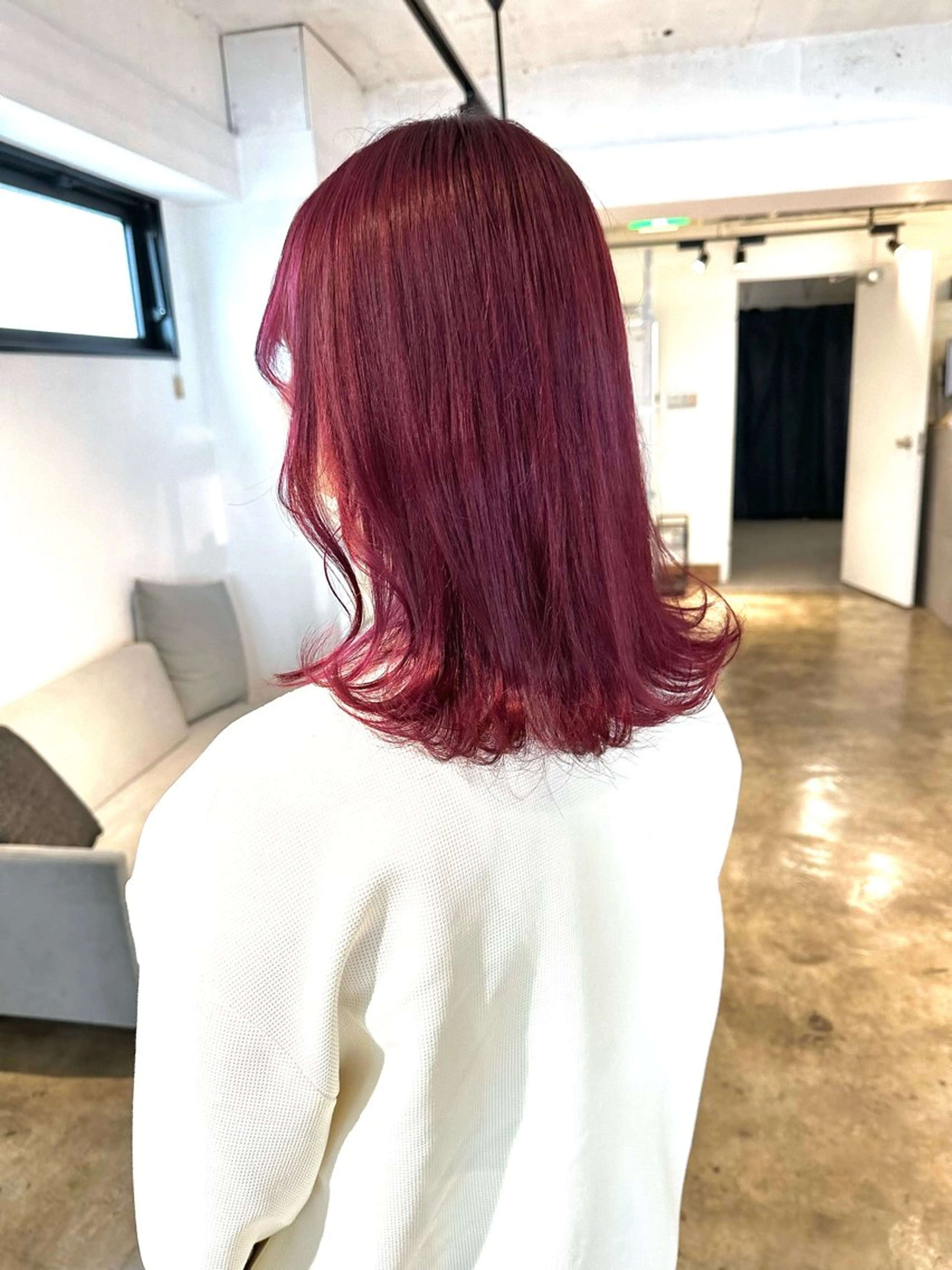 ミディアム etore 矢場町 南沙希のヘアスタイル