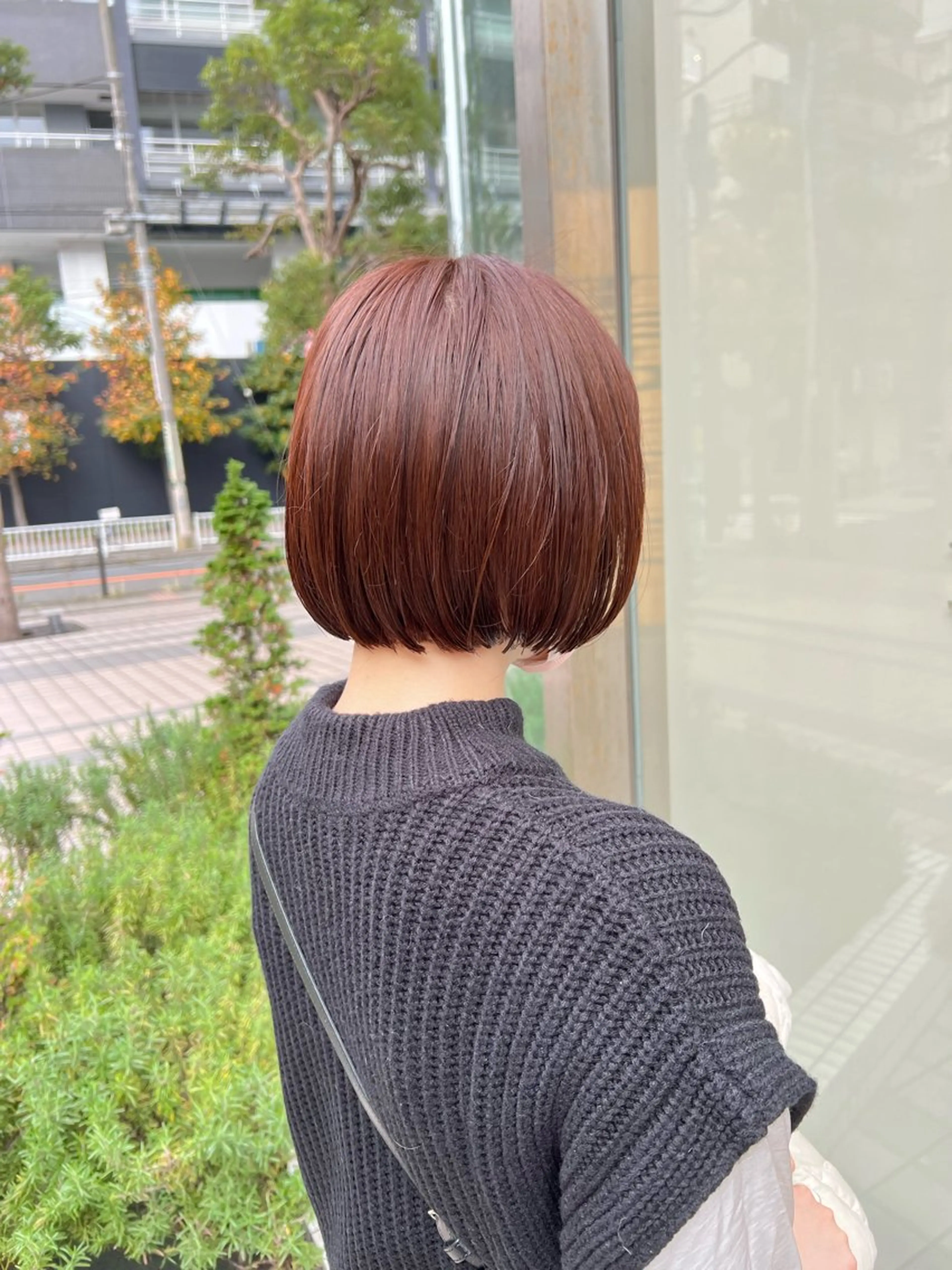 【🏷人気no.1🥇ロング​〜​ボブ限定🪻】髪質改善カット➕髪質改善カラー➕トリートメント🧴(学割¥10480)の写真