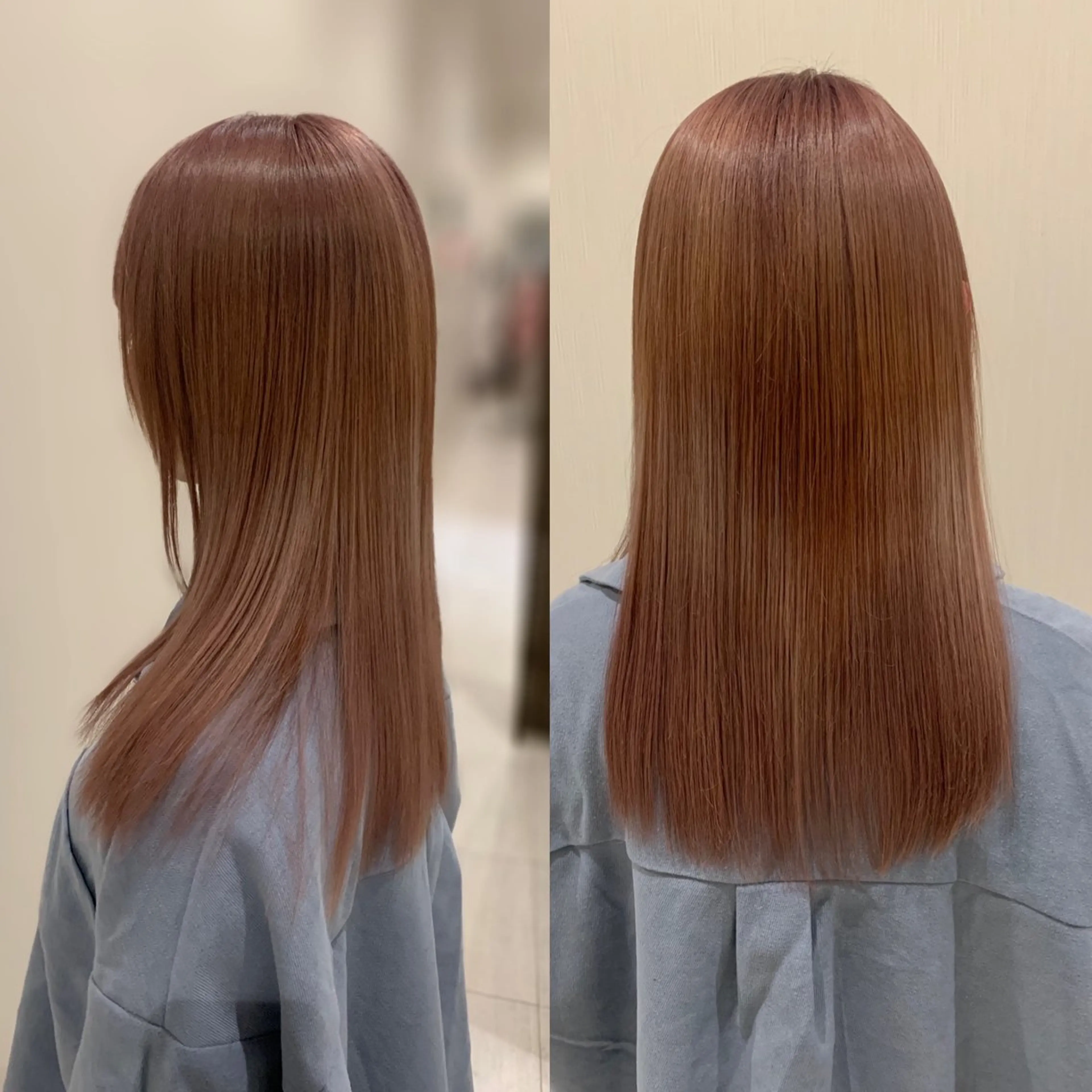 絹髪ストレート(カット込)の写真