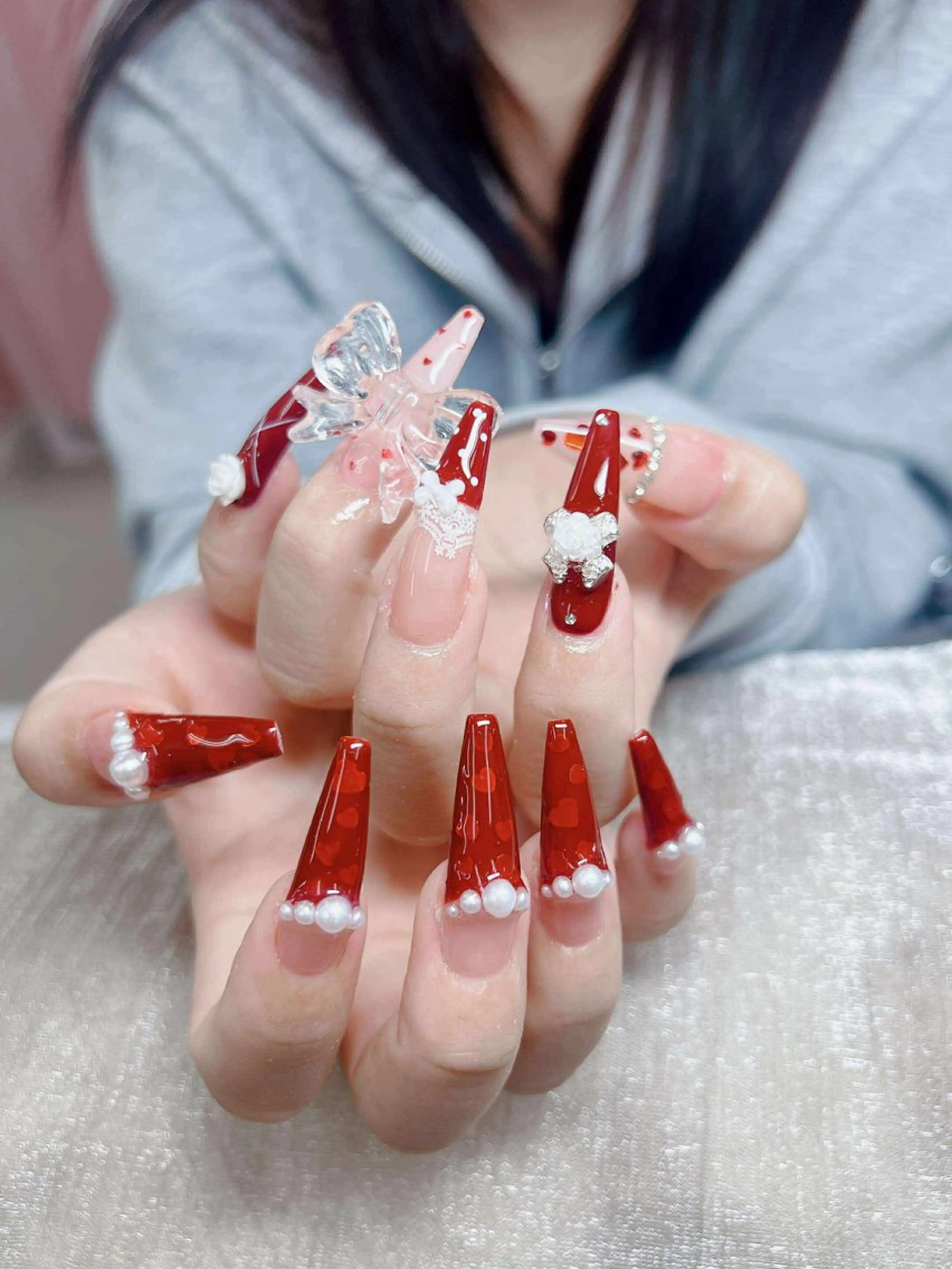 ネイル ゴテゴテ ネイルのネイルデザイン