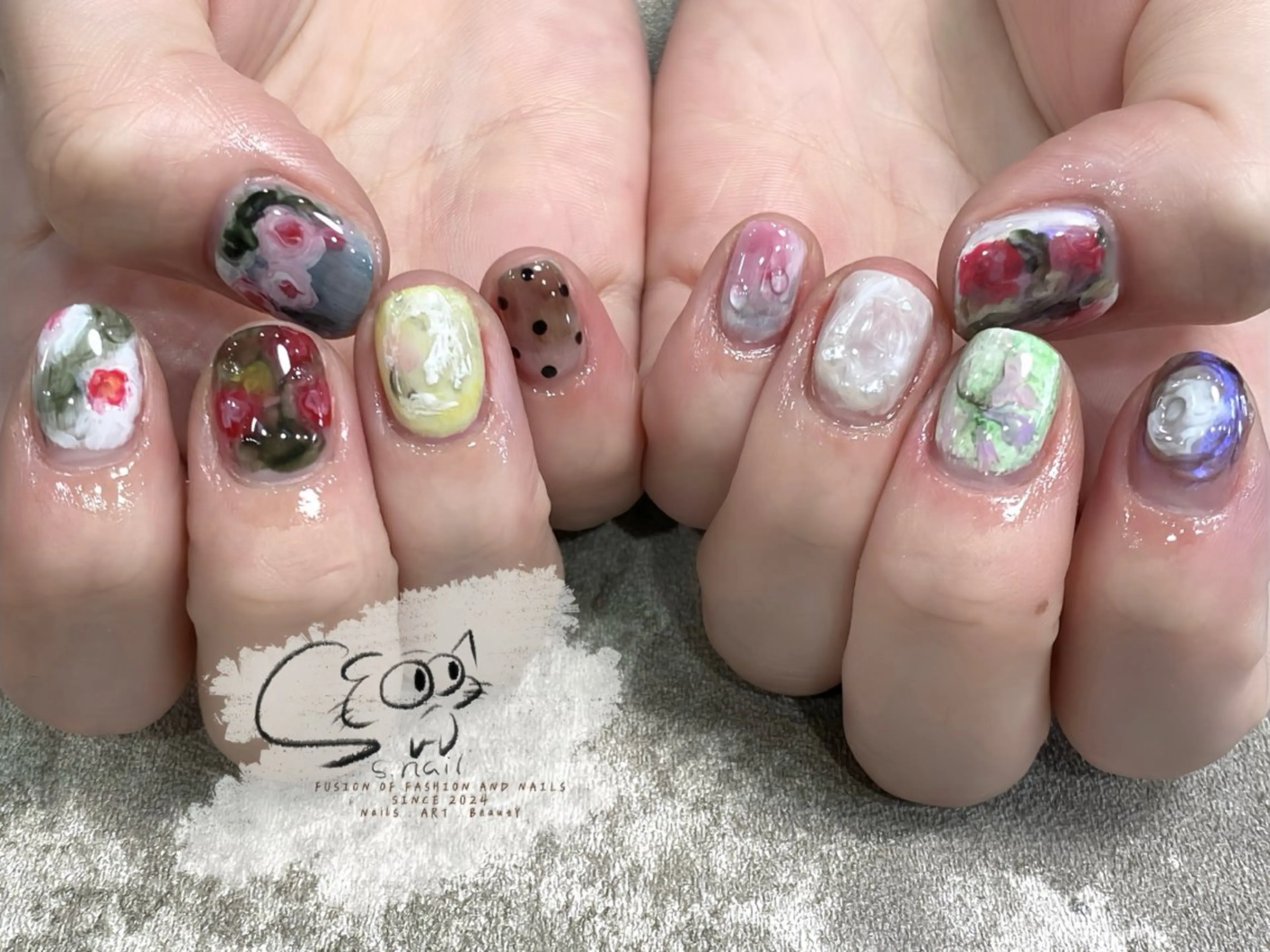 ネイル チークネイル フレンチネイル グラデーション マグネットネイル ワンカラーネイル ハンドネイル S.nail所属・S.nail _のネイルデザイン