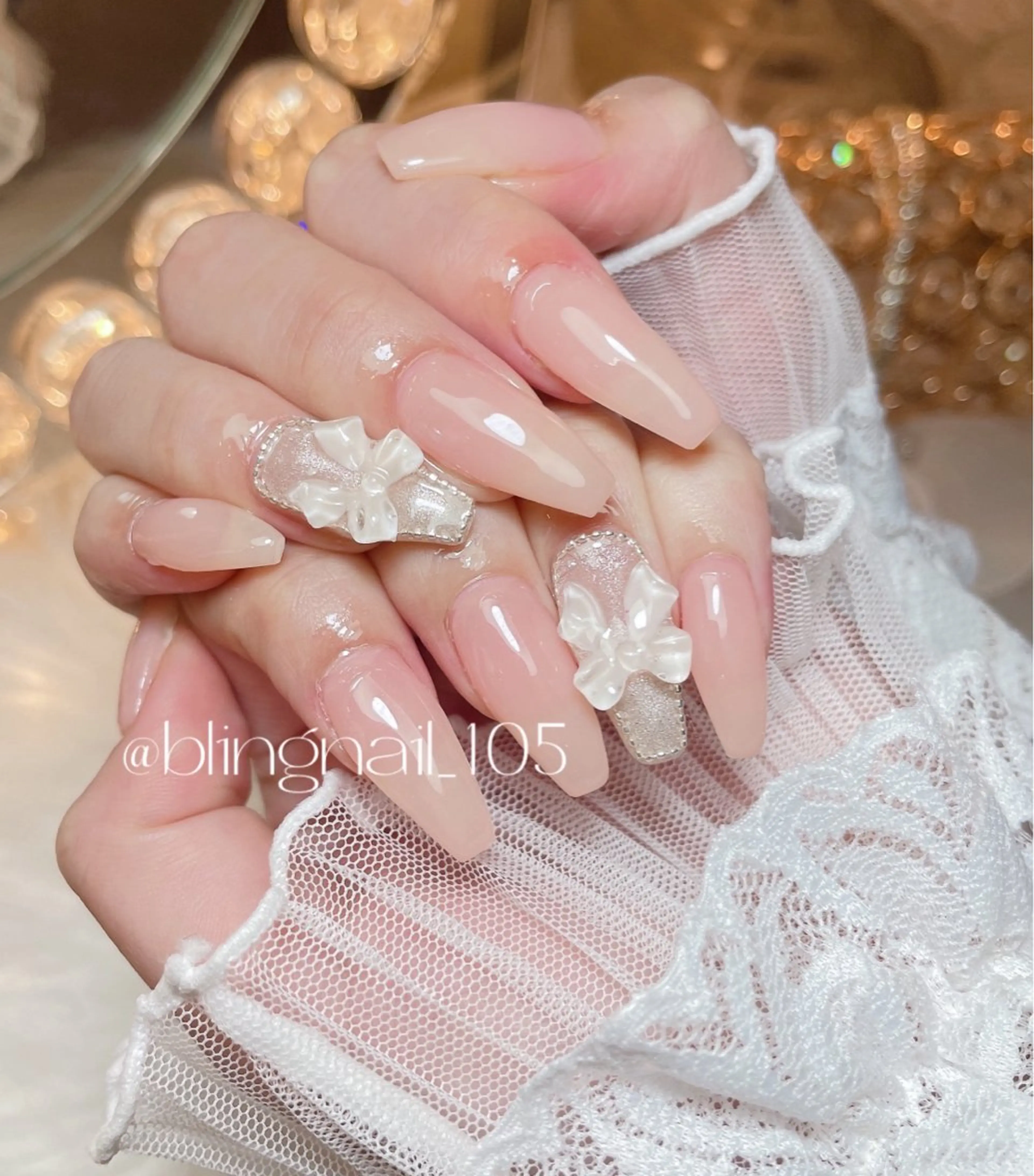 ネイル 23時まで❤︎韓国、 ワンホンネイルのネイルデザイン