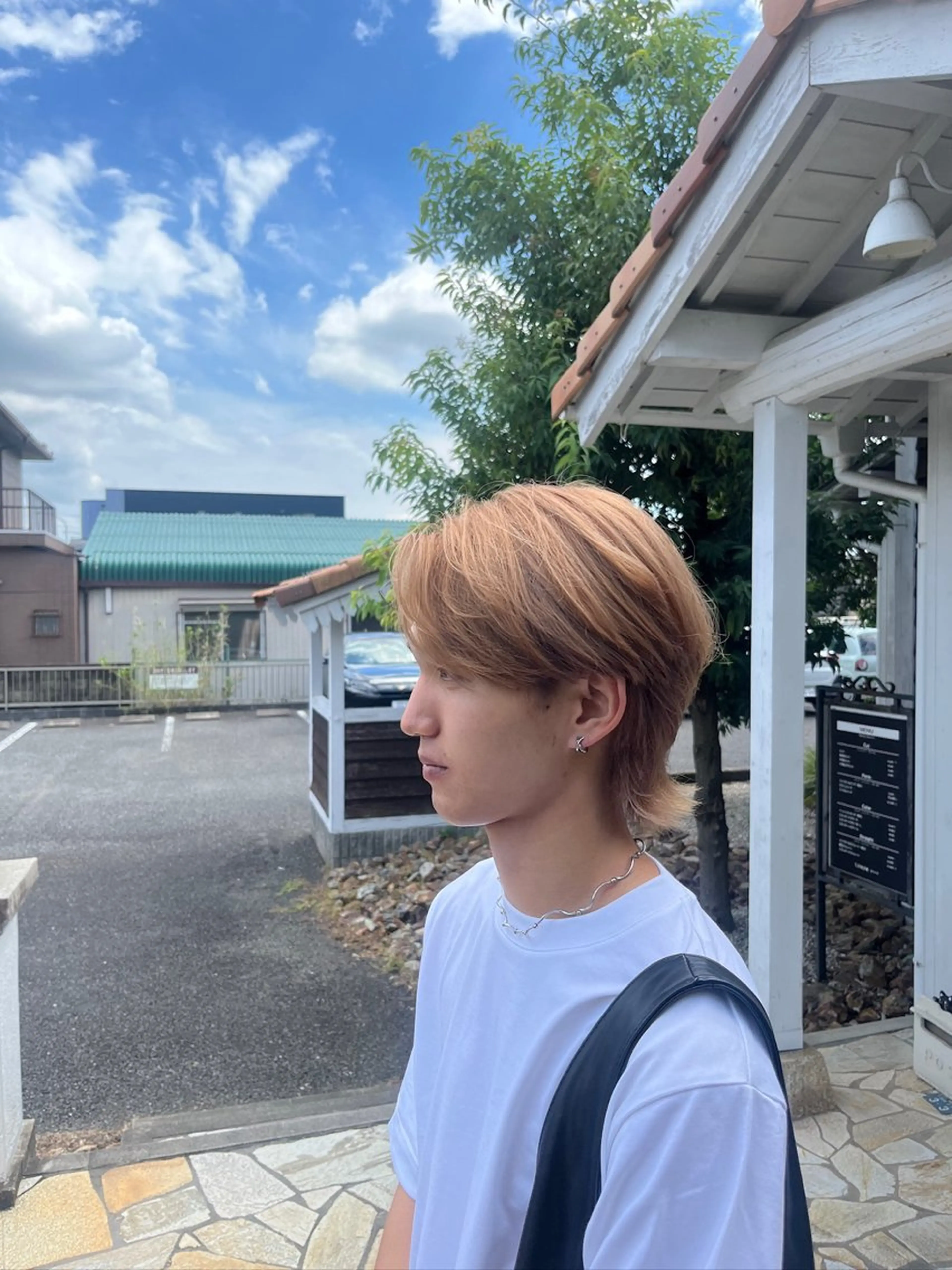 カラー メンズ 水野 志陽のヘアスタイル