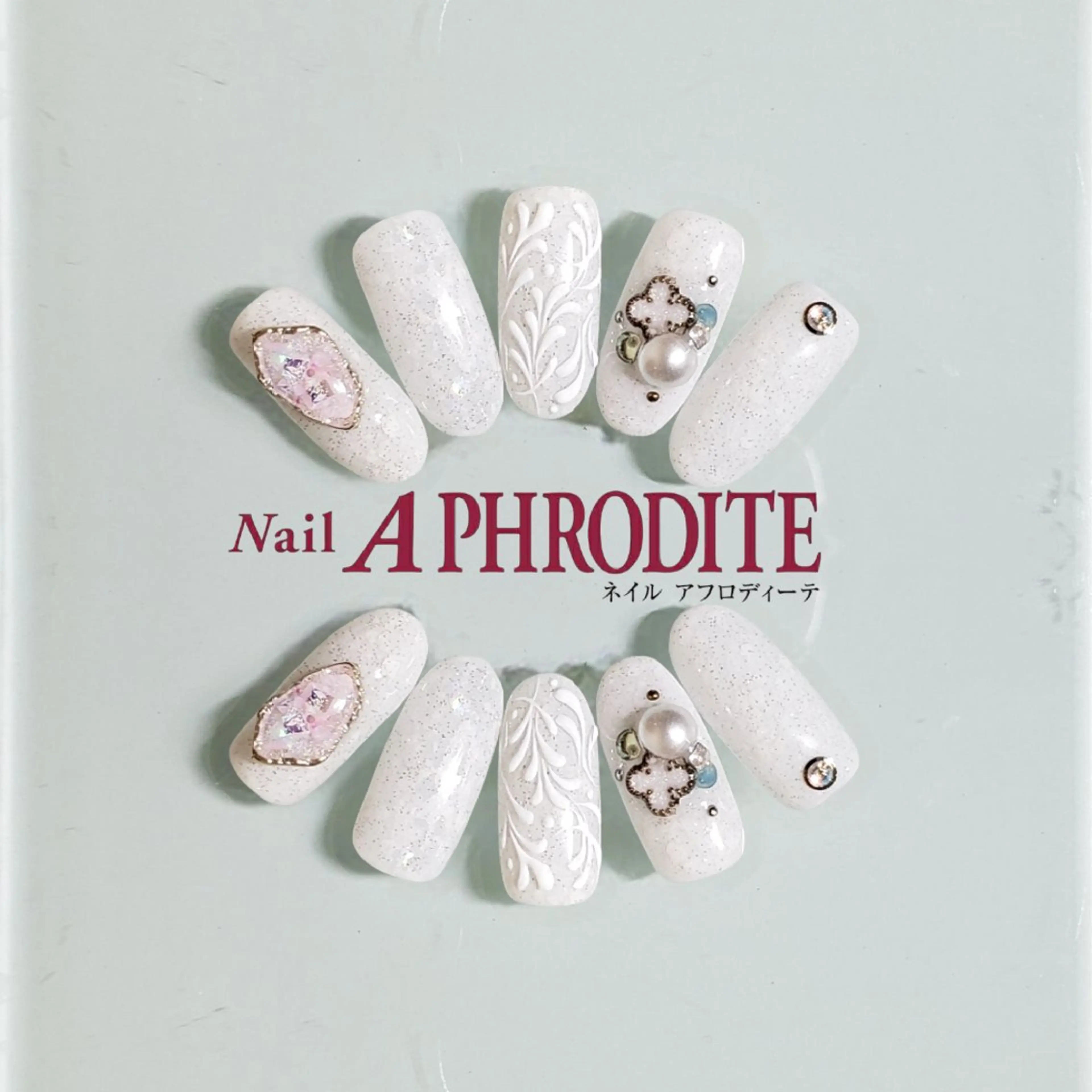 ネイル ジェルネイル ニュアンスネイル スカルプネイル ソフトジェル ネイルチップ ハンドネイル Nail  Aphroditeのネイルデザイン