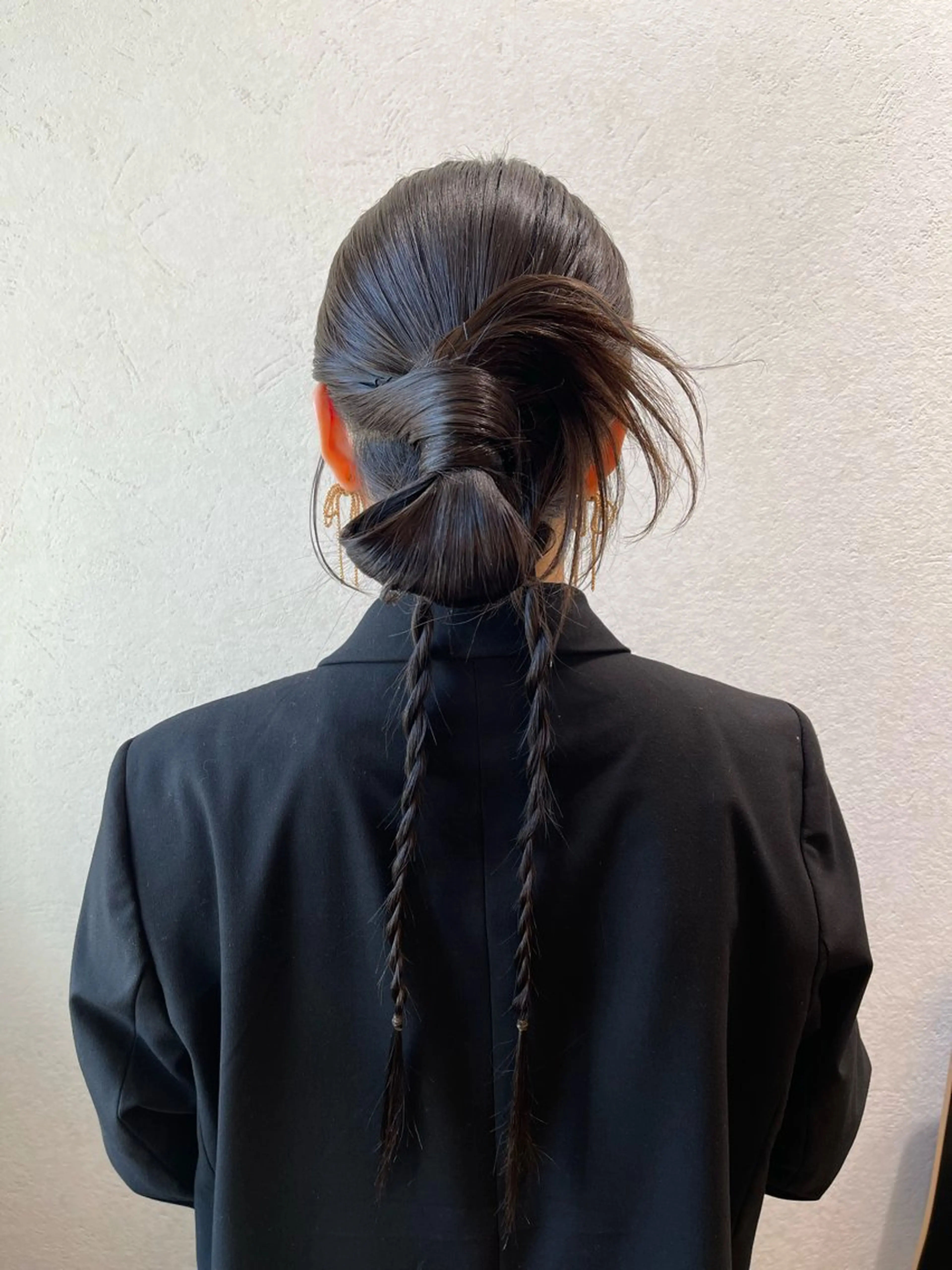 ヘアアレンジ ポニーテール 結婚式・ブライダル 卒業式のヘアスタイル ヘアセット charm《銀座》 ヘアセット/縮毛矯正のヘアスタイル