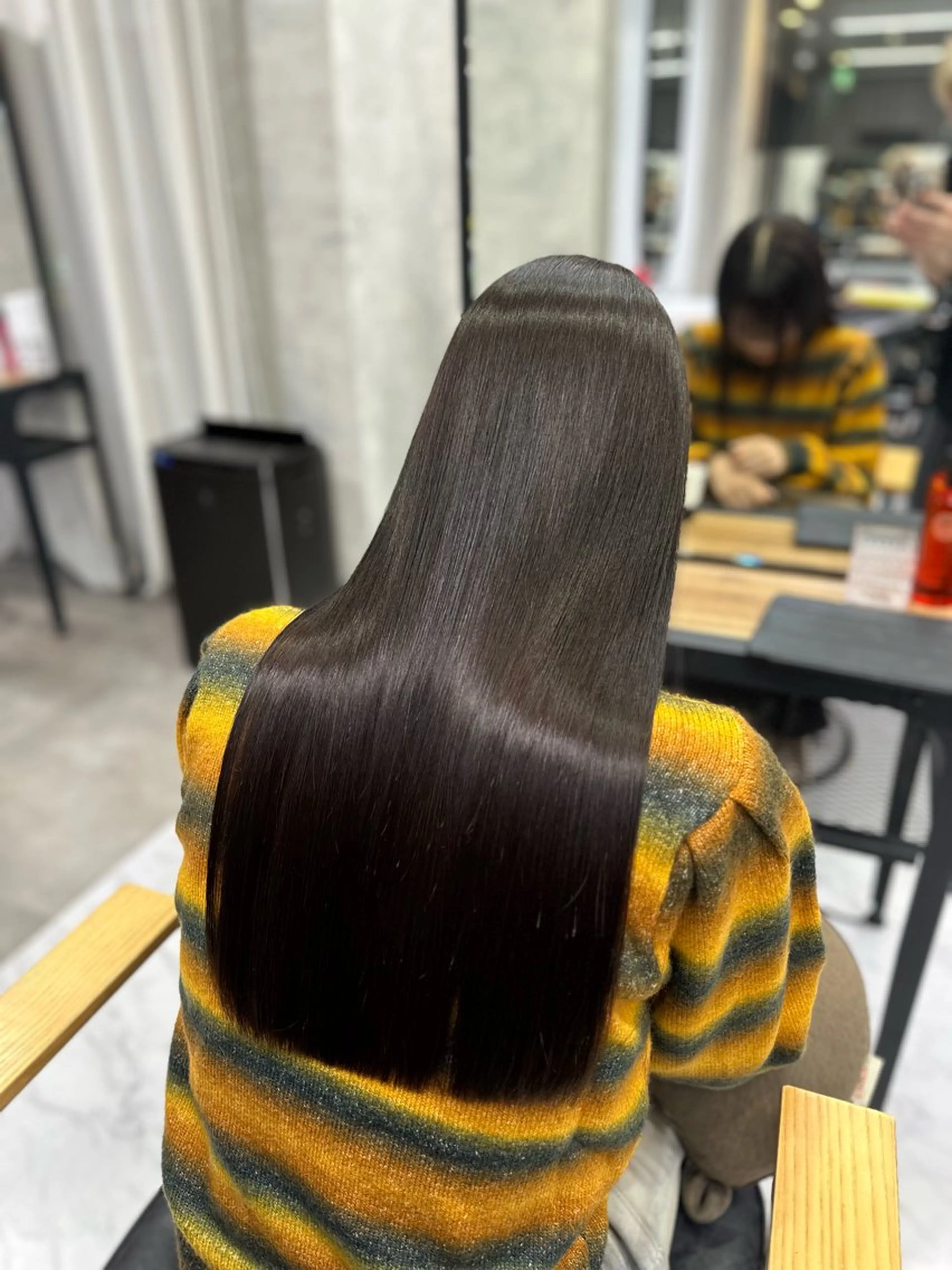 ロング 縮毛矯正 トリートメント RAF TOKYO 2nd所属・美髪矯正/髪質改善/ ヒロムのヘアスタイル