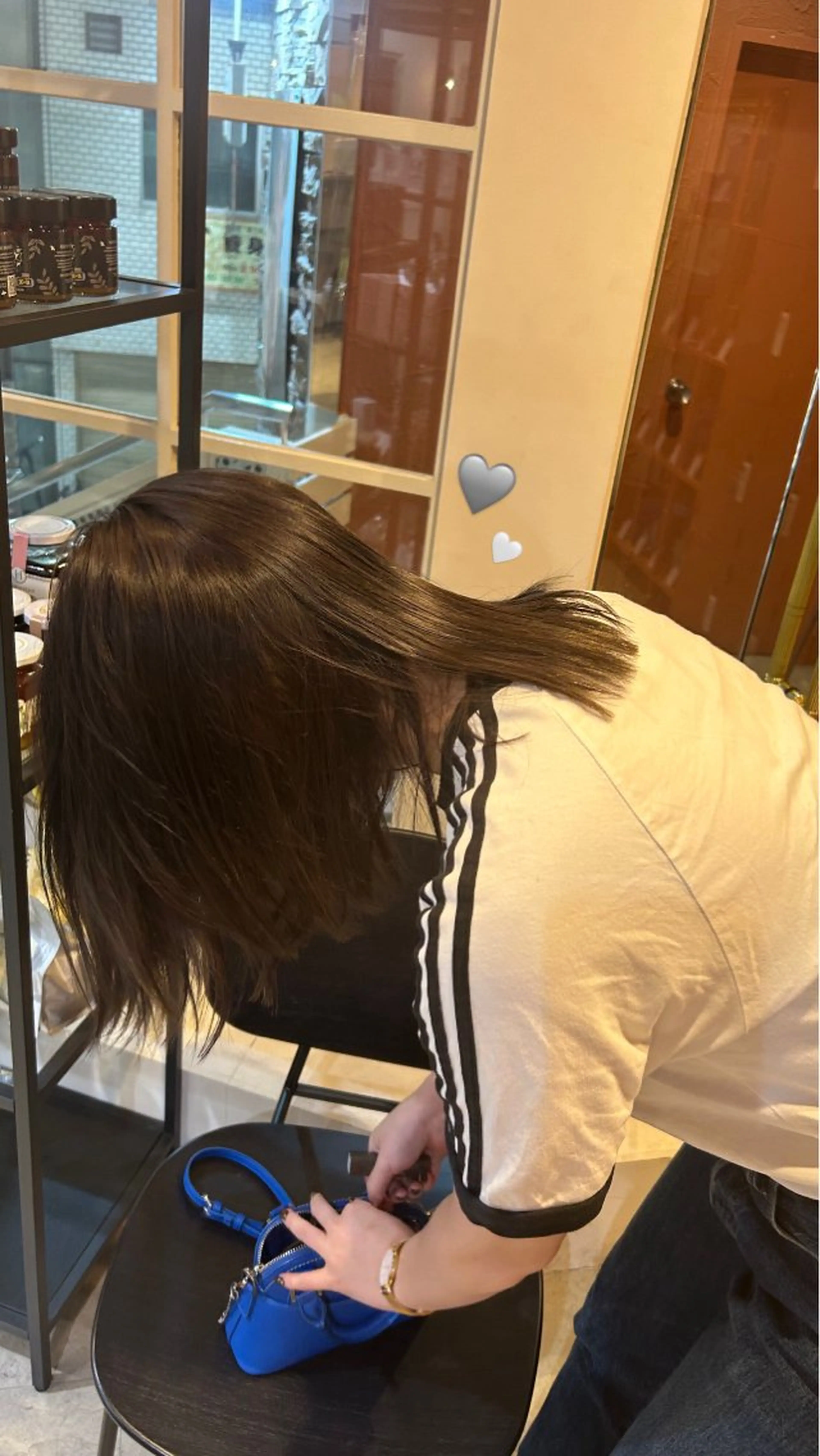 ミディアム カラー ブリーチ ヘアカラー 艶髪に✧ / 透明感 カラー / 冨成のヘアスタイル