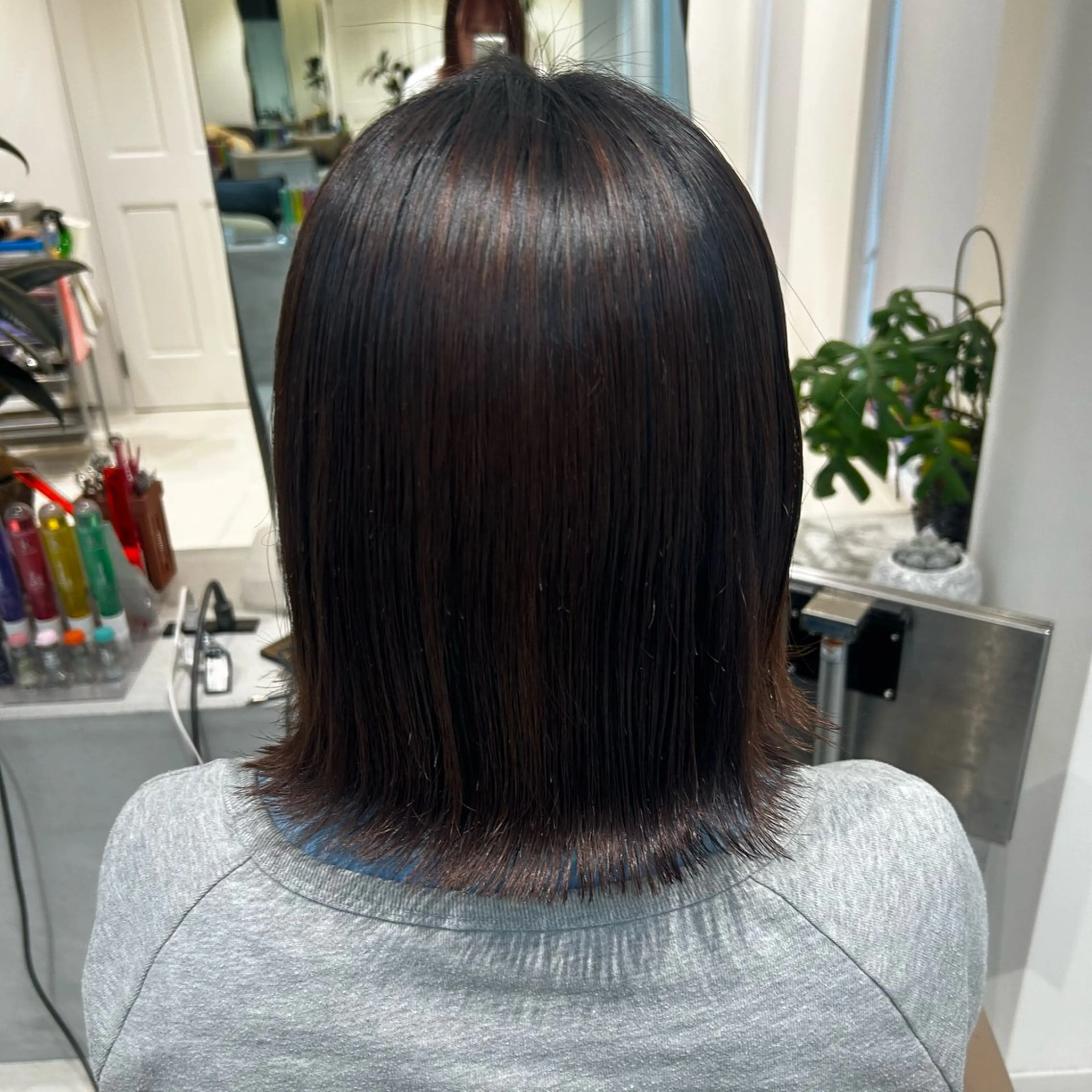 ミディアム 縮毛矯正 ちさと/メンズ ショート/縮毛矯正のヘアスタイル