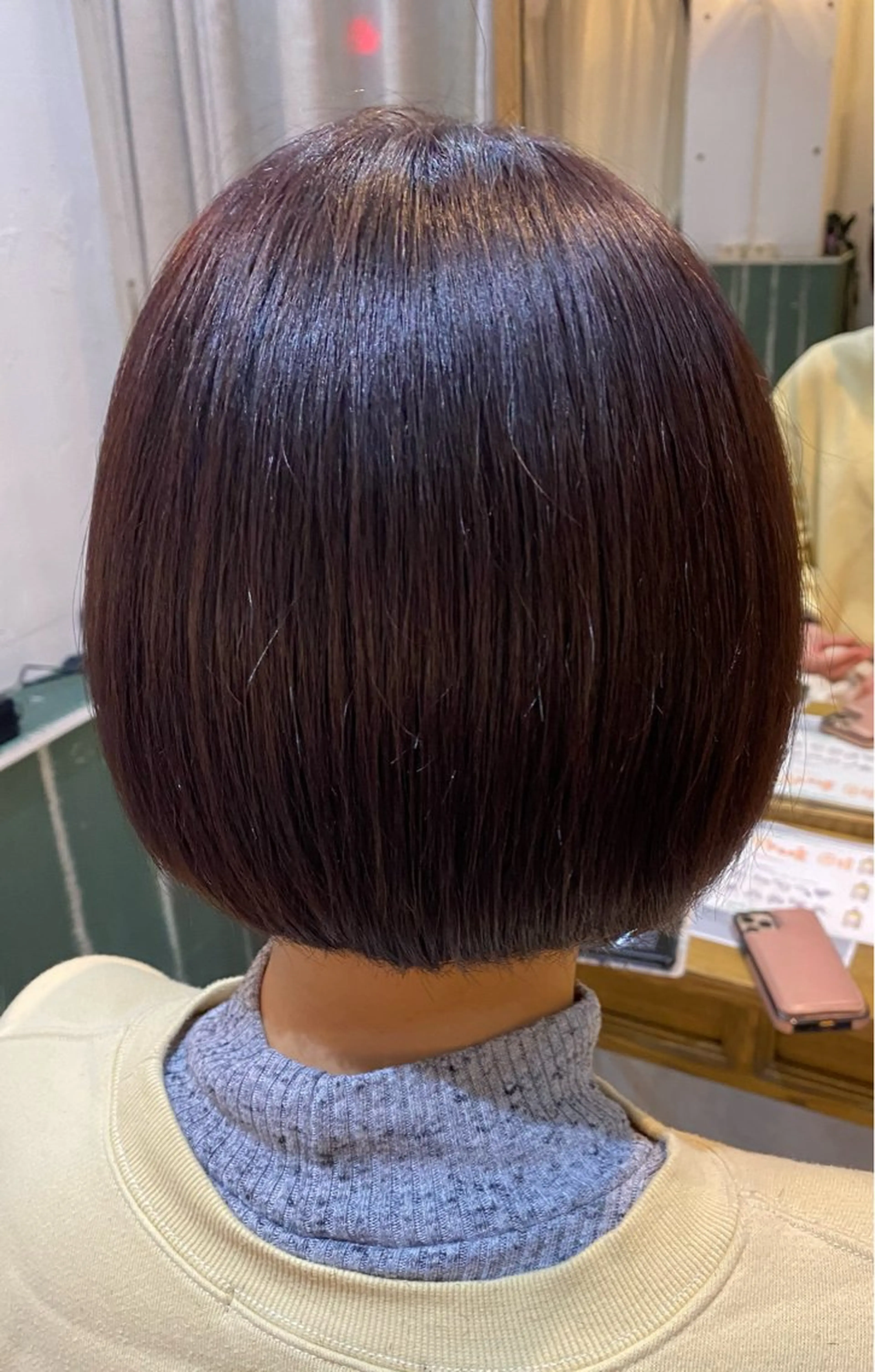 【2回目以降】似合わせカット＋プラチナカラー＋髪質改善アプトグロスTrの写真