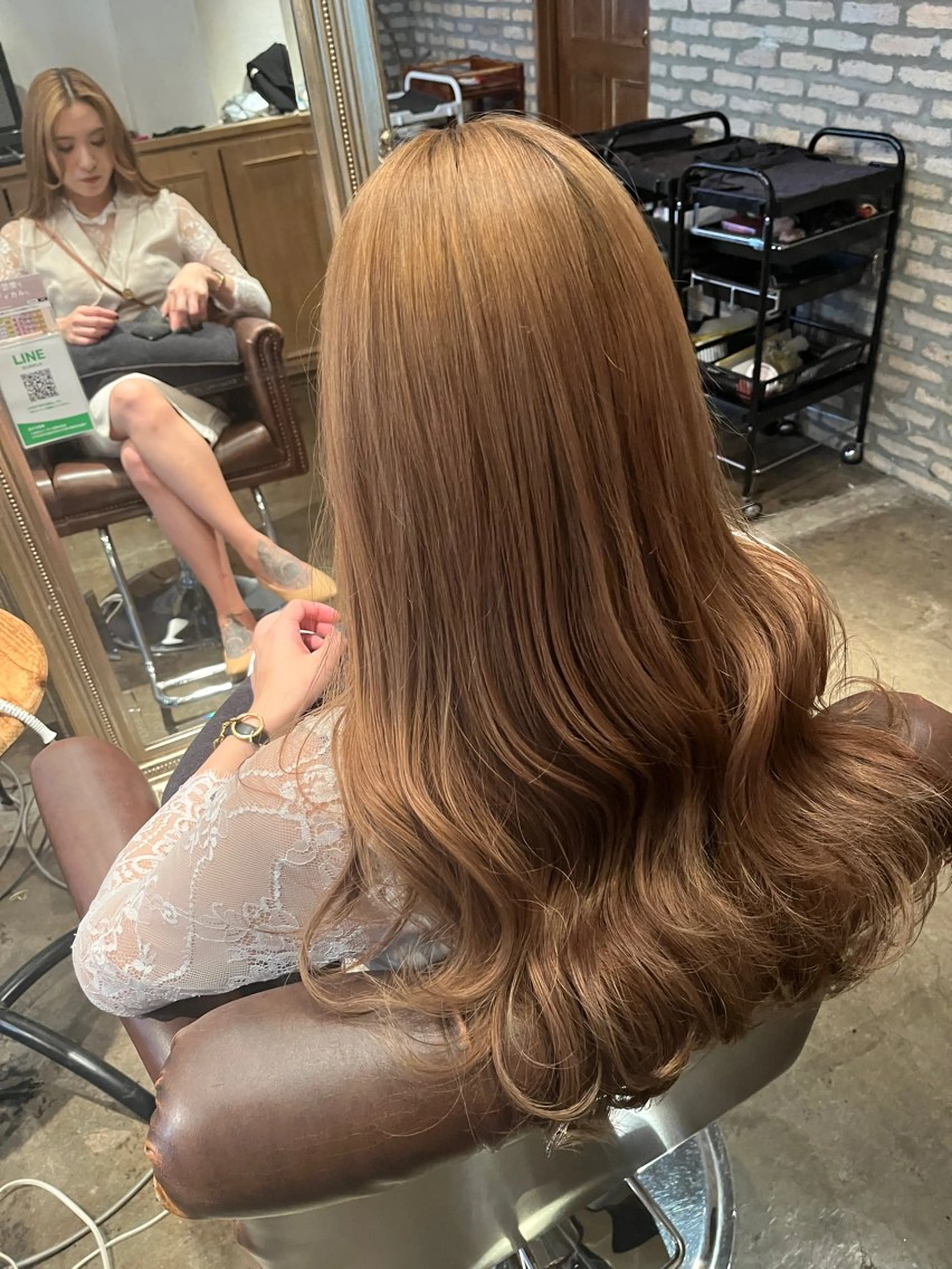 ロング カラー 銀座🤍ボブ/ ミディアム/佐野夢美のヘアスタイル