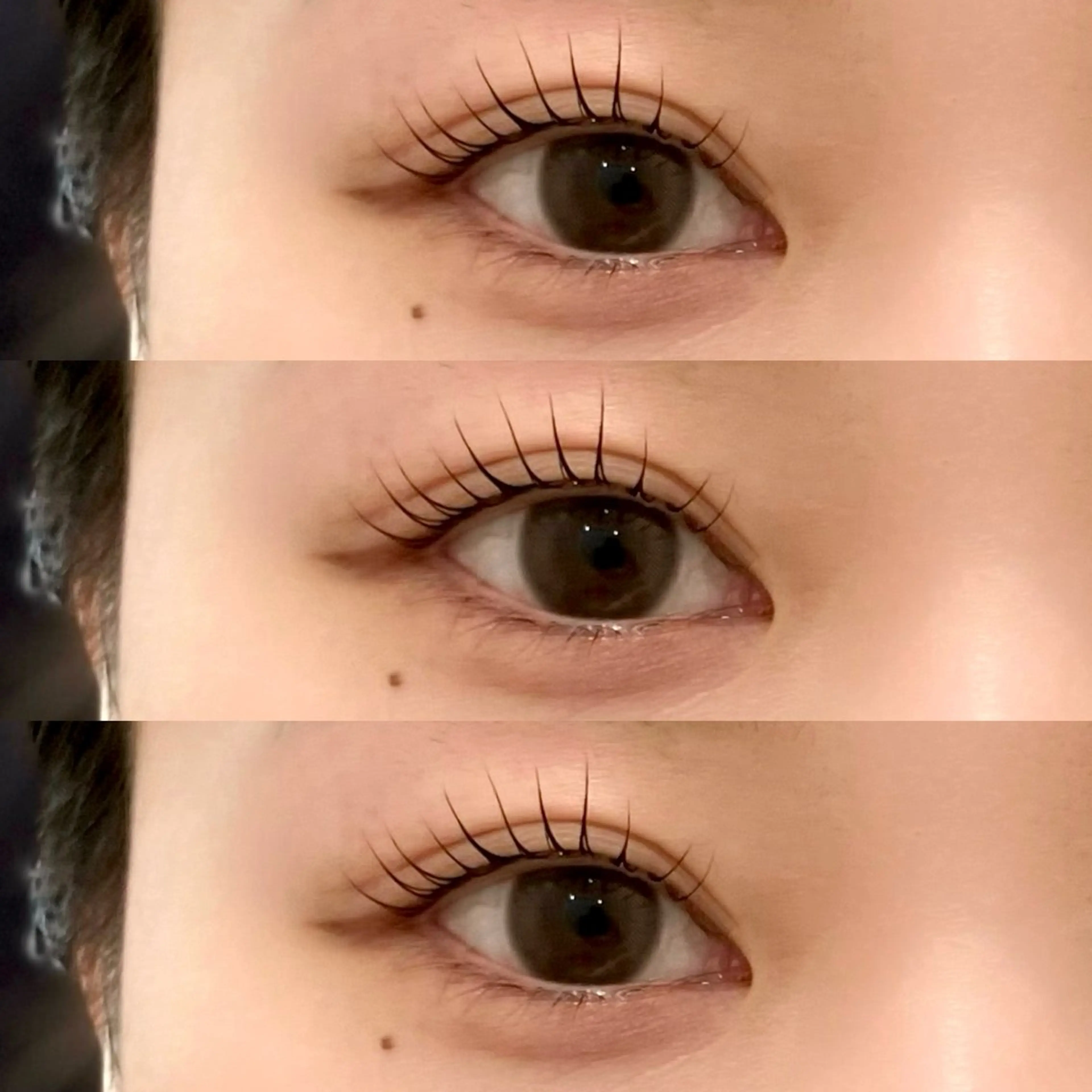 マツエク・マツパ 束感まつ毛 パリジェンヌラッシュリフト まつげパーマ 一重×まつ毛パーマ マツパ 渋谷／束感まつげ パーマ／YUKIのマツエク・マツパデザイン