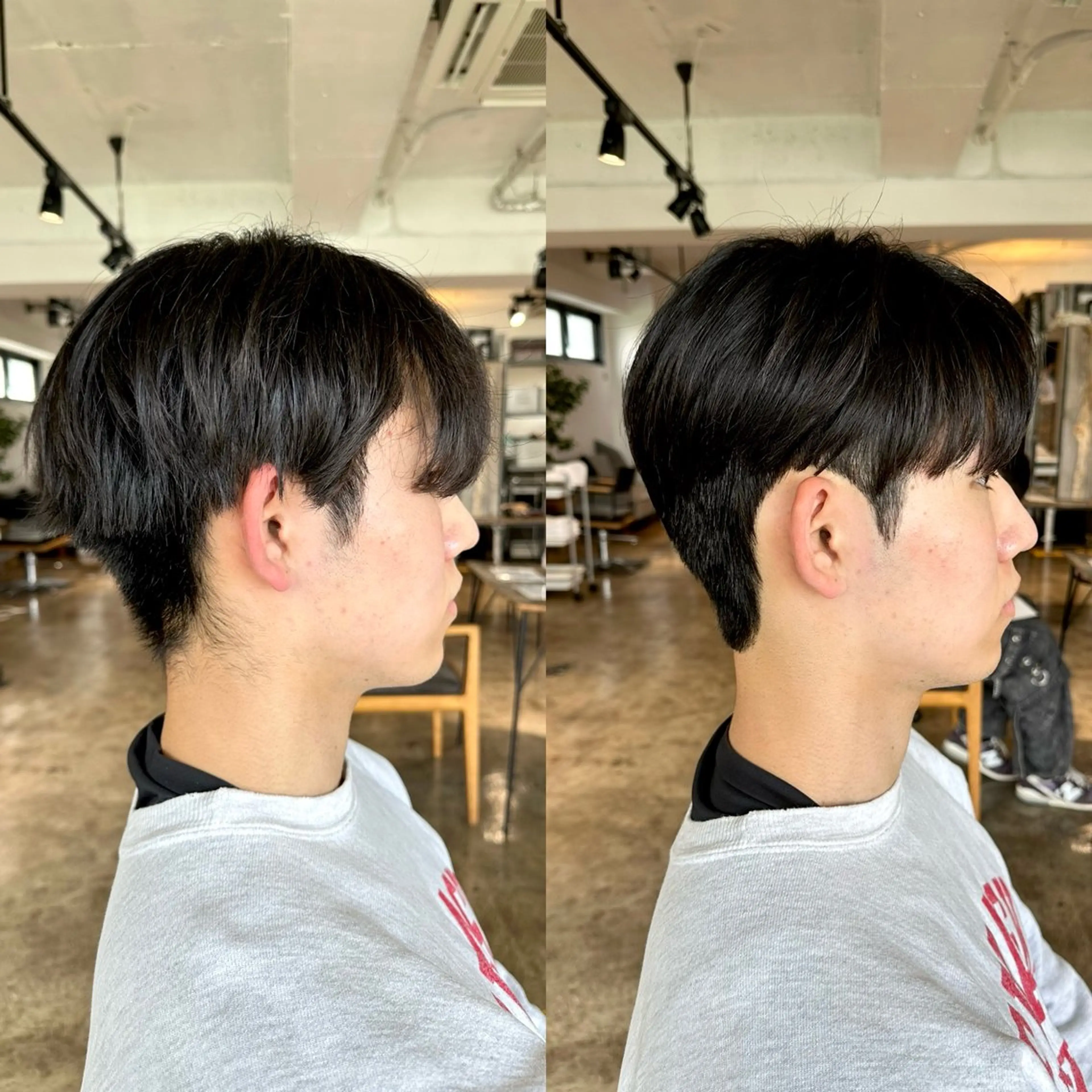 メンズ ダウンパーマ メンズ韓国風 韓国マッシュ マッシュ メンズパーマ カット パーマ トリートメント 骨格補正施術/メンズ 専門美容師/YUYAのヘアスタイル