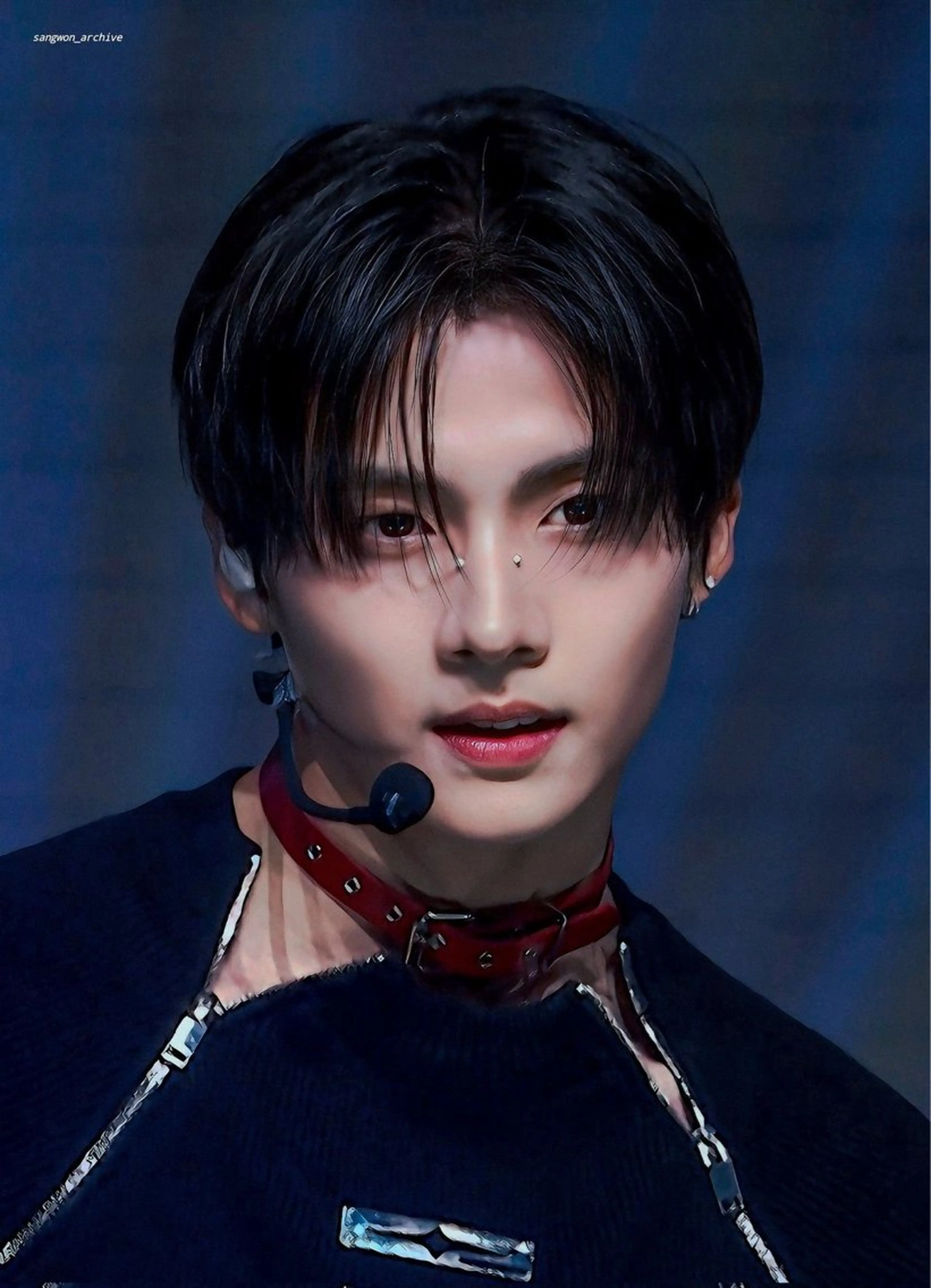 カラー パーマ メンズ 本場の韓国ヘア/顔ま わりカット/リョウヤのヘアスタイル