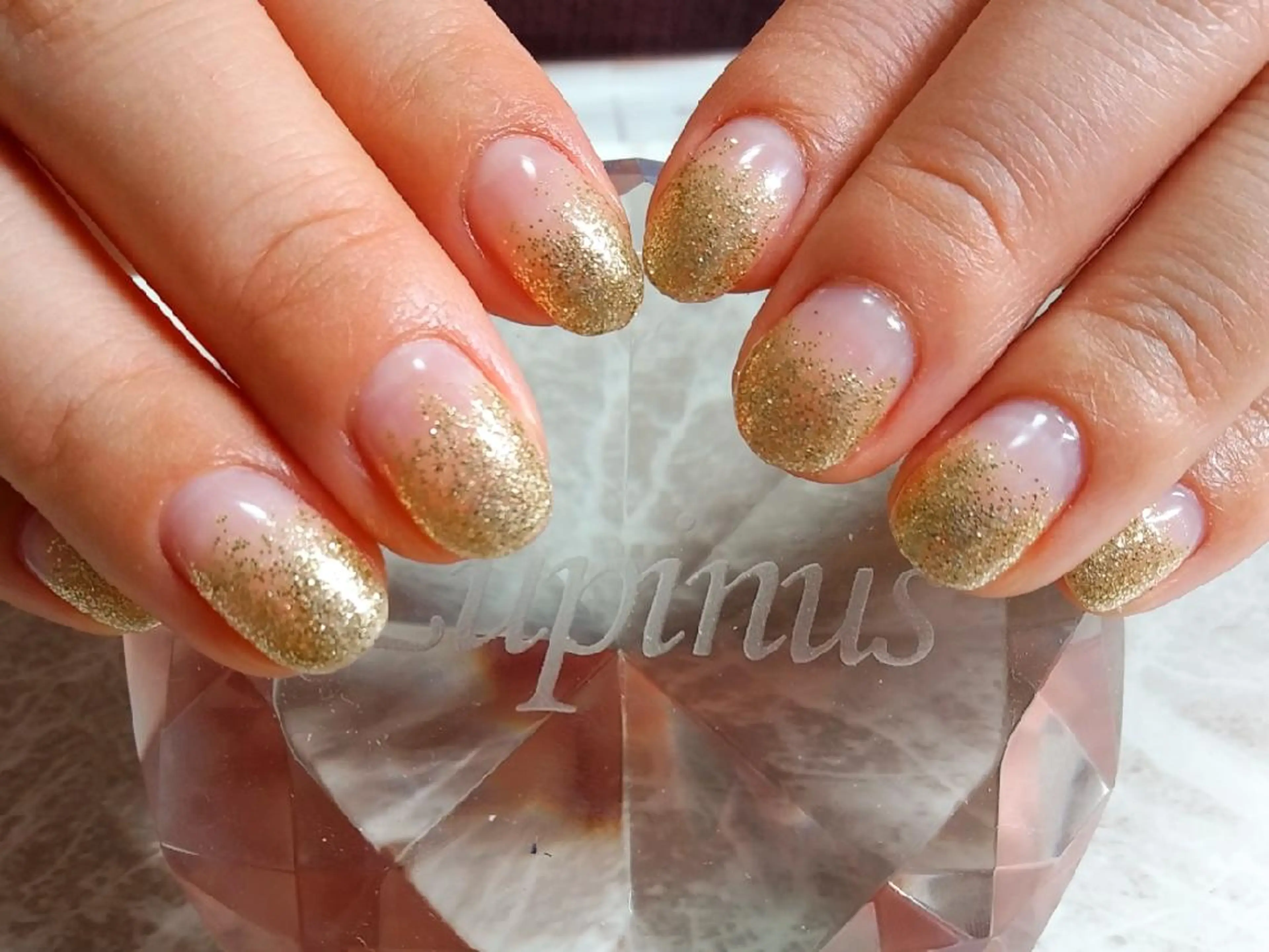 ネイル ラメ(グリッター) ハンドネイル フットネイル Lupinus所属・Lupinus ルピナスのネイルデザイン