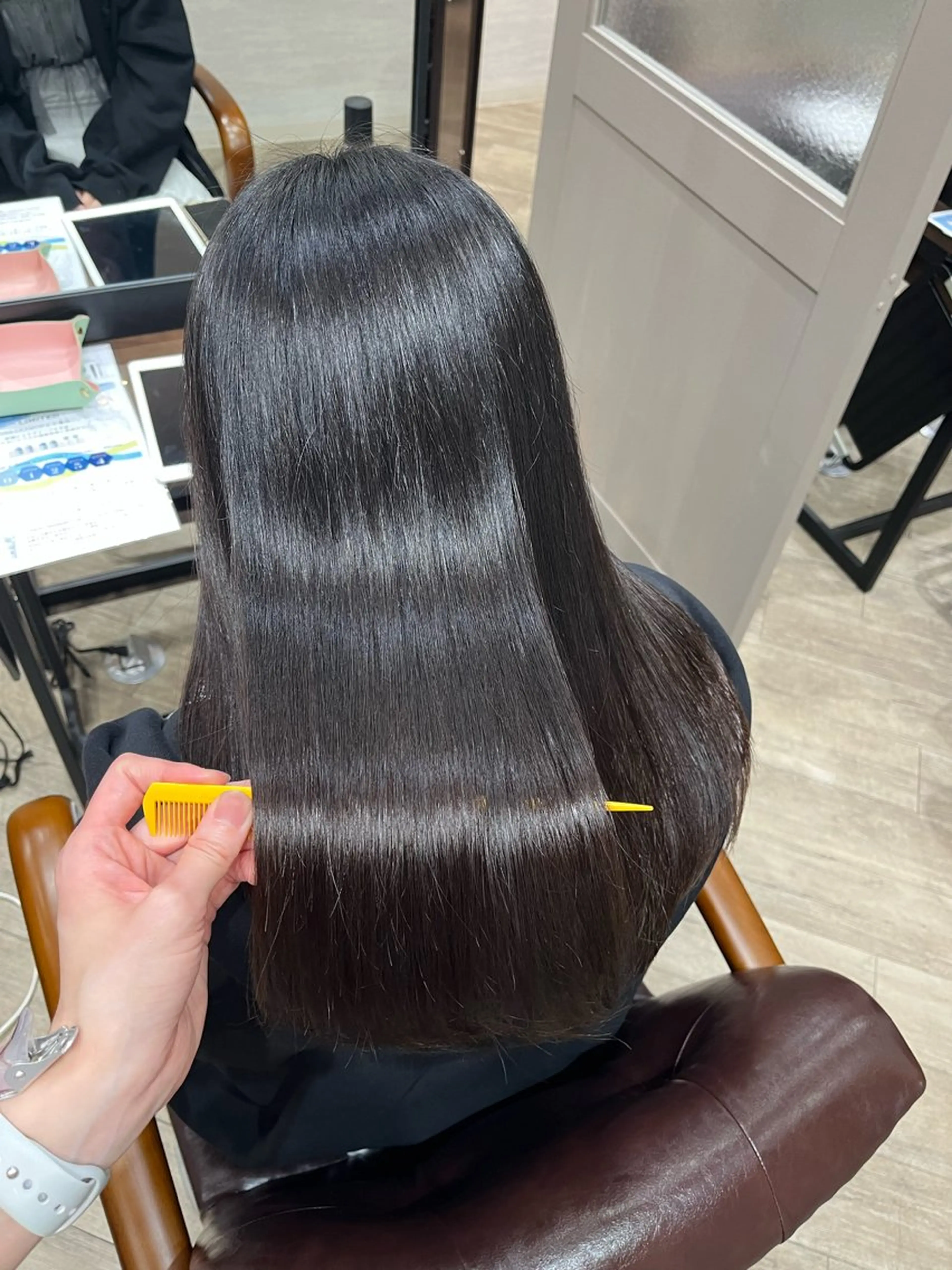 セミロング トリートメント 酸熱トリートメント 🫧ぷる艶カラー🫧 Yuubi🦩のヘアスタイル