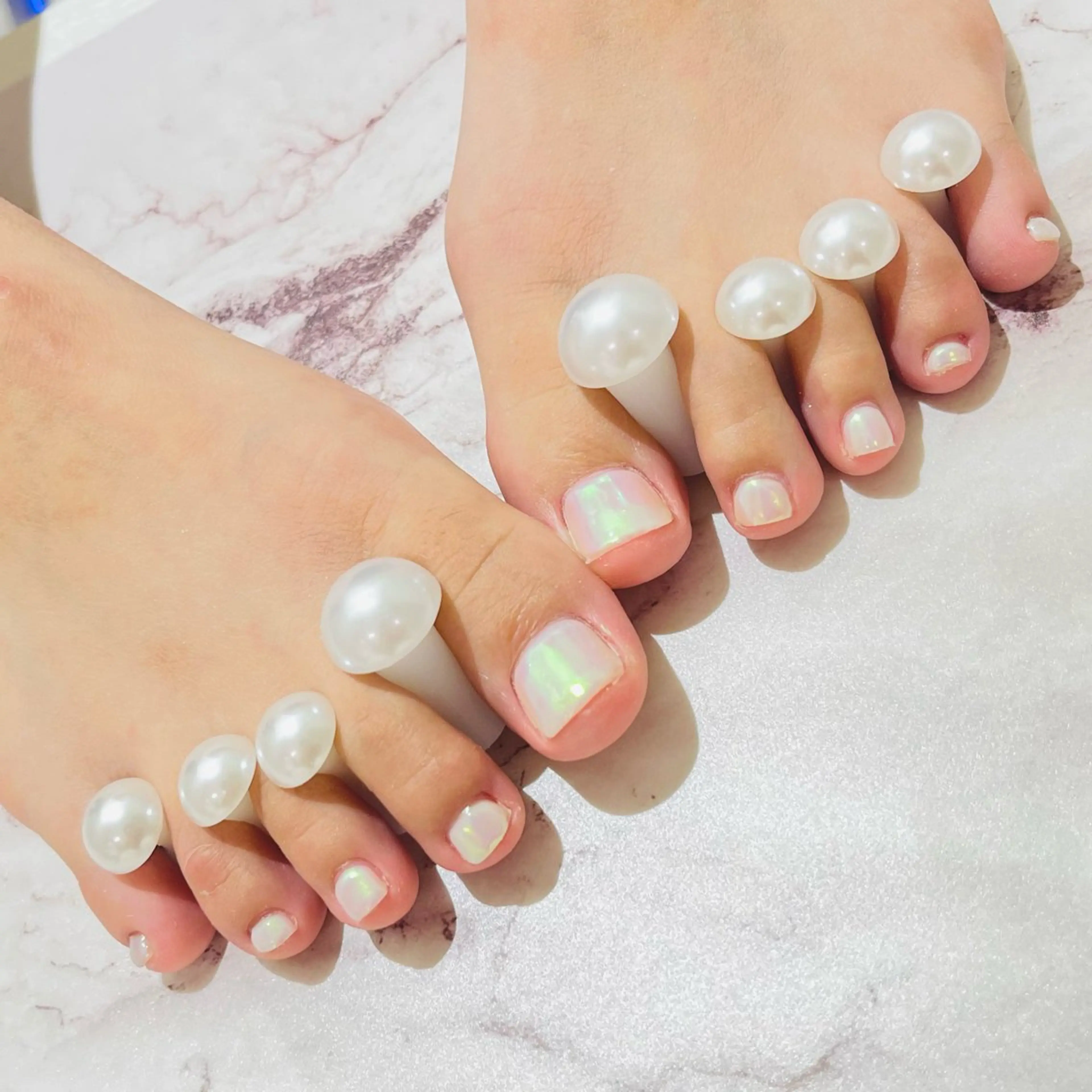 ネイル フットネイル Hair removal & Beauty salon Produce by Lucia所属・nail salon Luciaのネイルデザイン