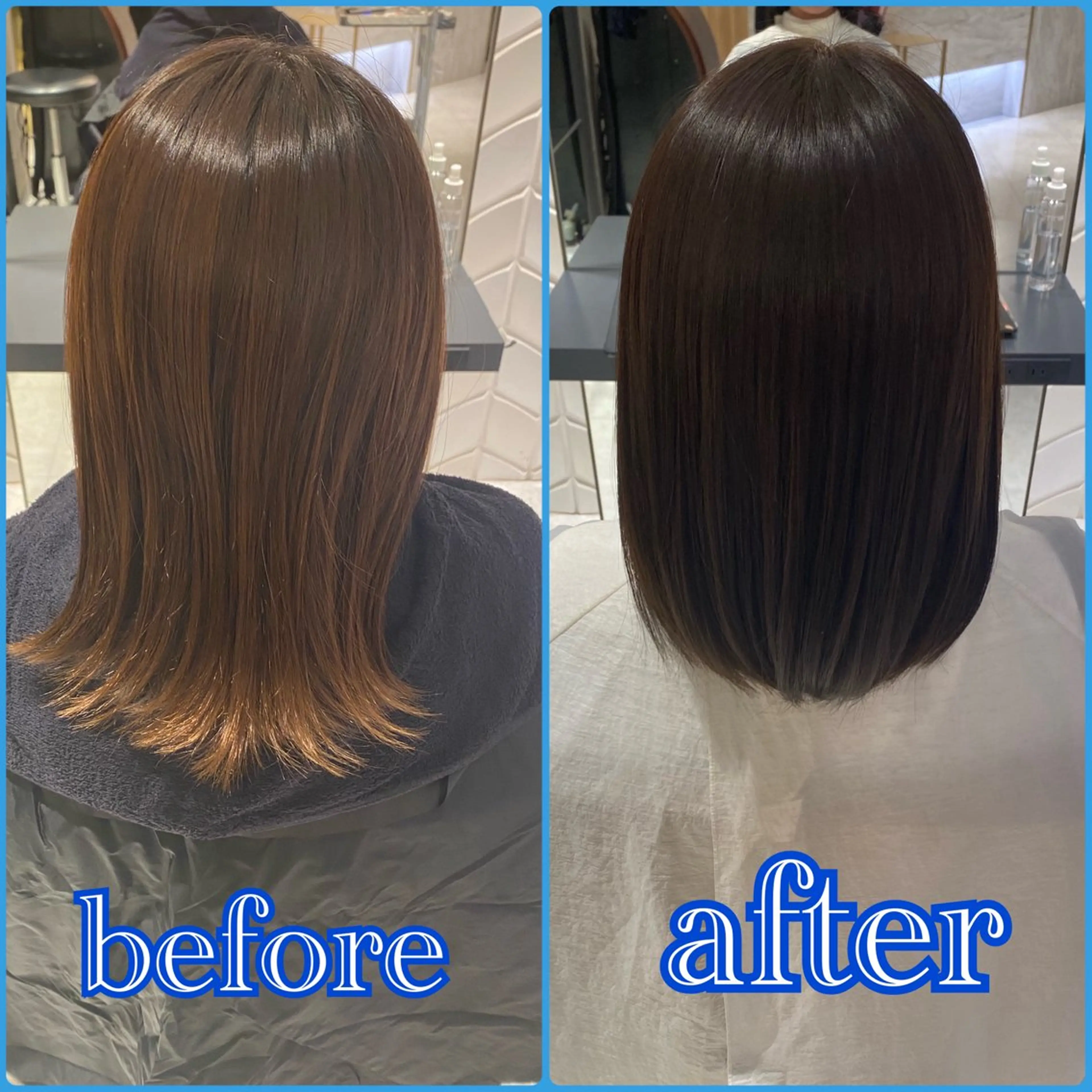 ワンカラー➕インナーケアトリートメント　　ブリーチはできません💦の写真