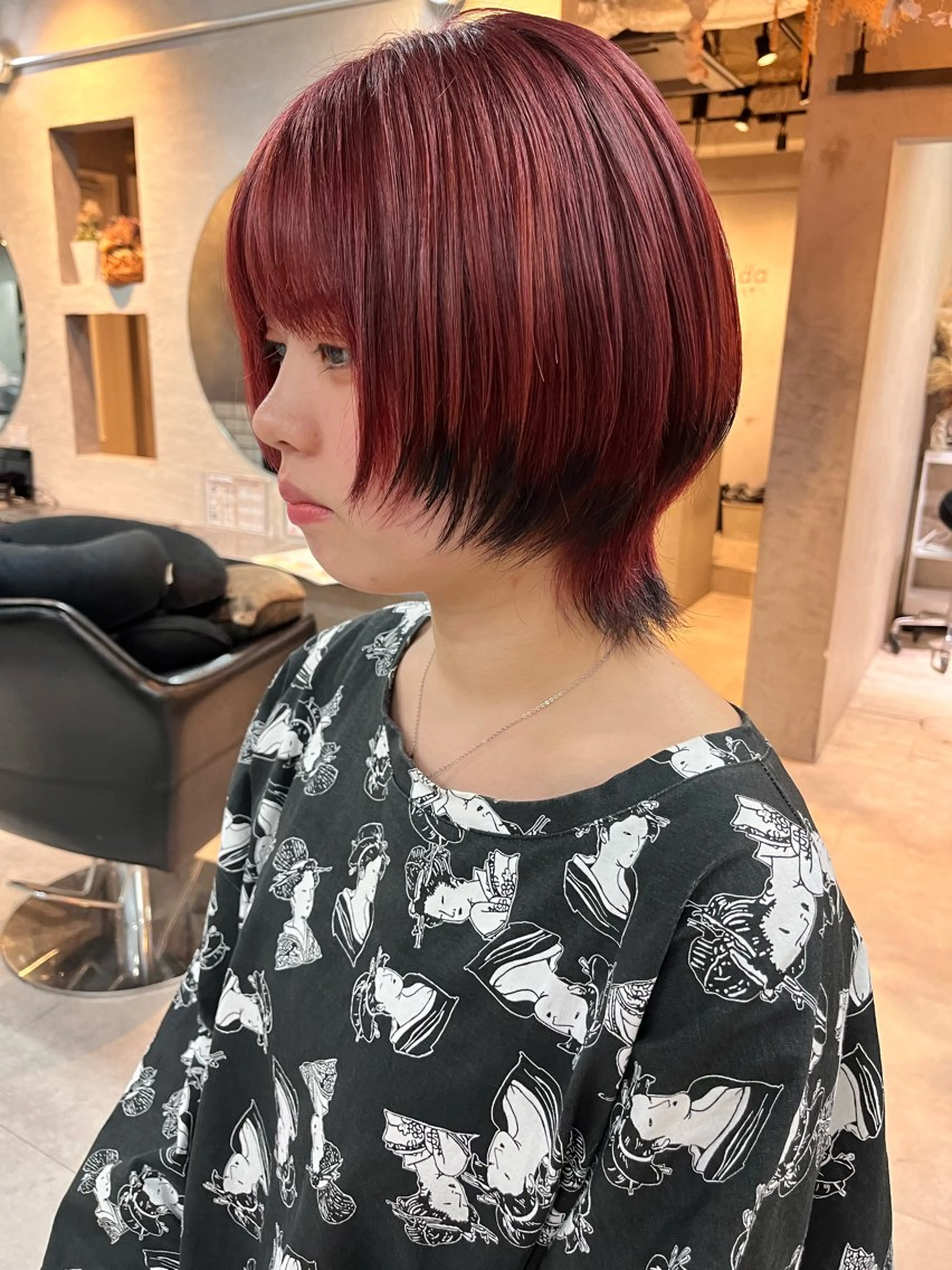 ショート 韓国系/ダブルカラー /トグチリンカのヘアスタイル