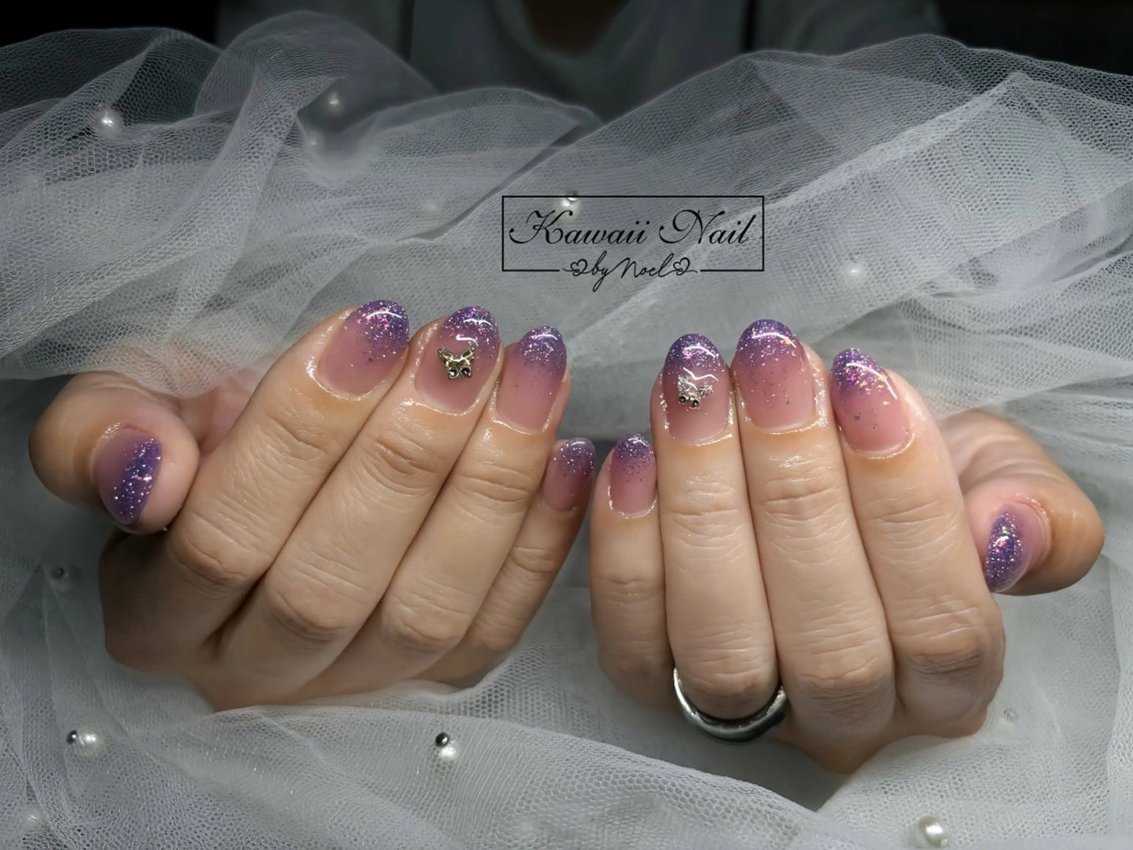 ネイル アートネイル フットネイル フレンチネイル ジェルネイル 韓国ネイル ハンドネイル フットネイル ハンドケア YURI Nail Narita所属・YURI Nail NARITAのネイルデザイン