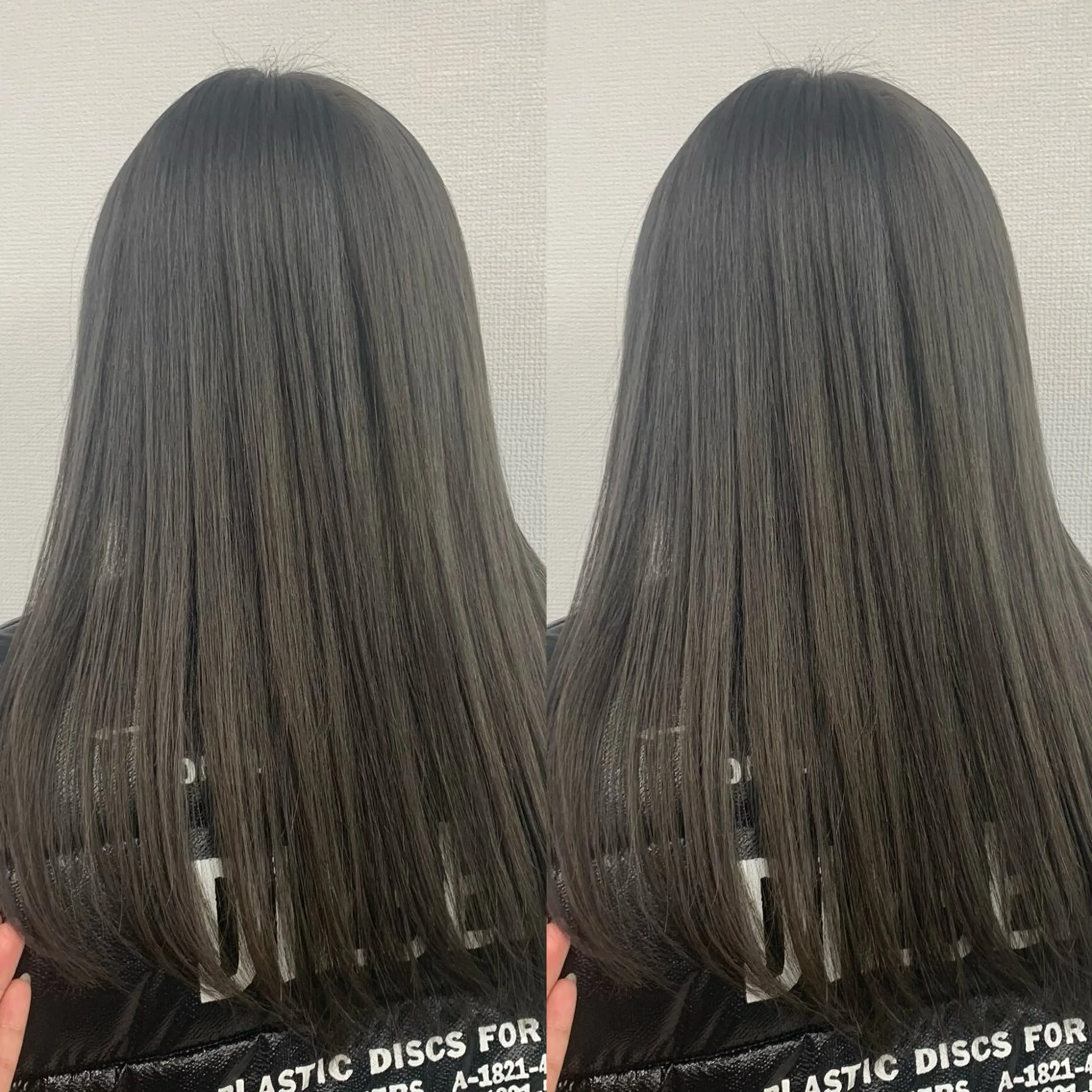 セミロング ブリーチ無しカラー✨ 美鈴のヘアスタイル