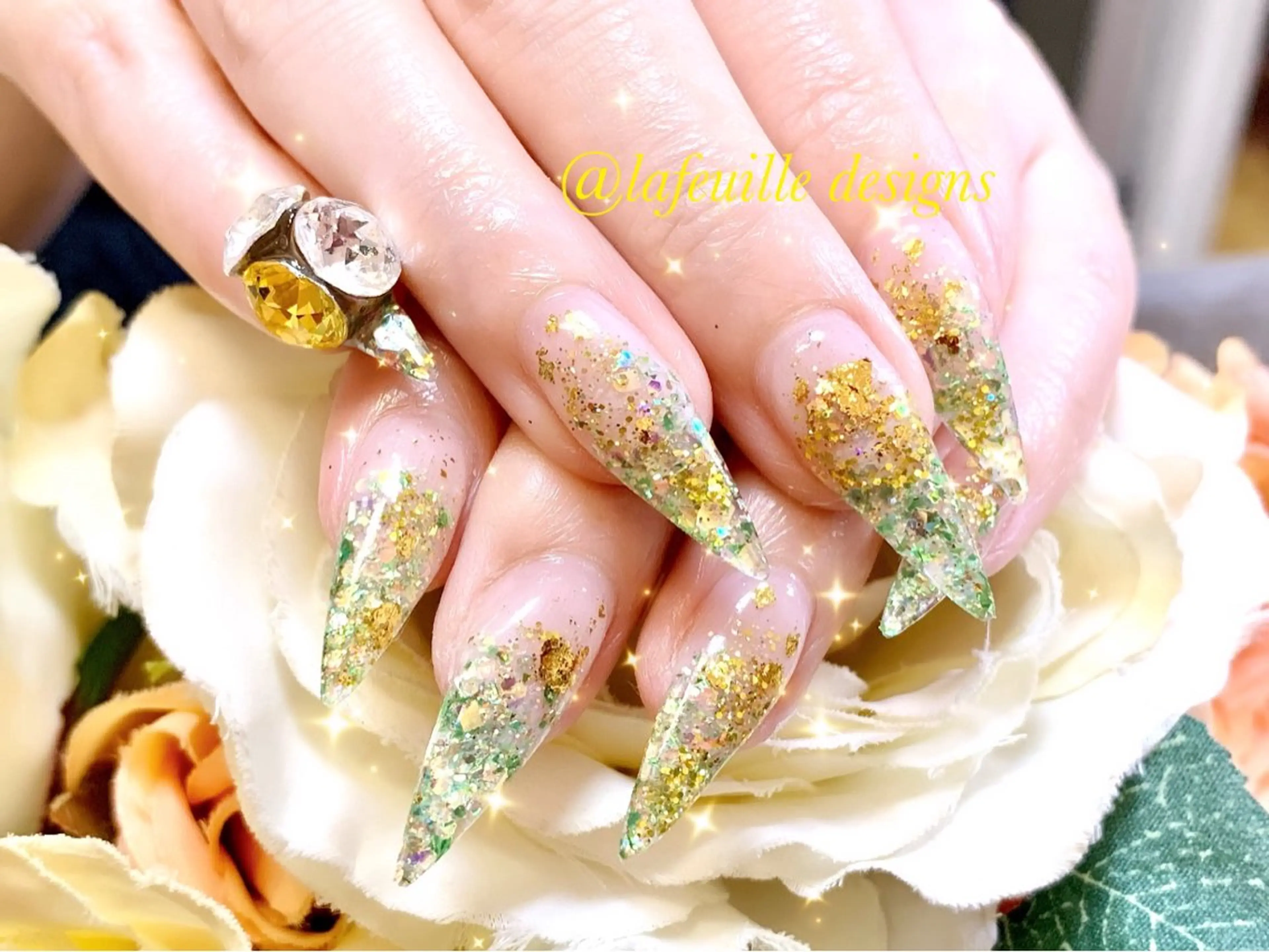 ネイル サロンドラフィーユ LAFEUILLEのネイルデザイン