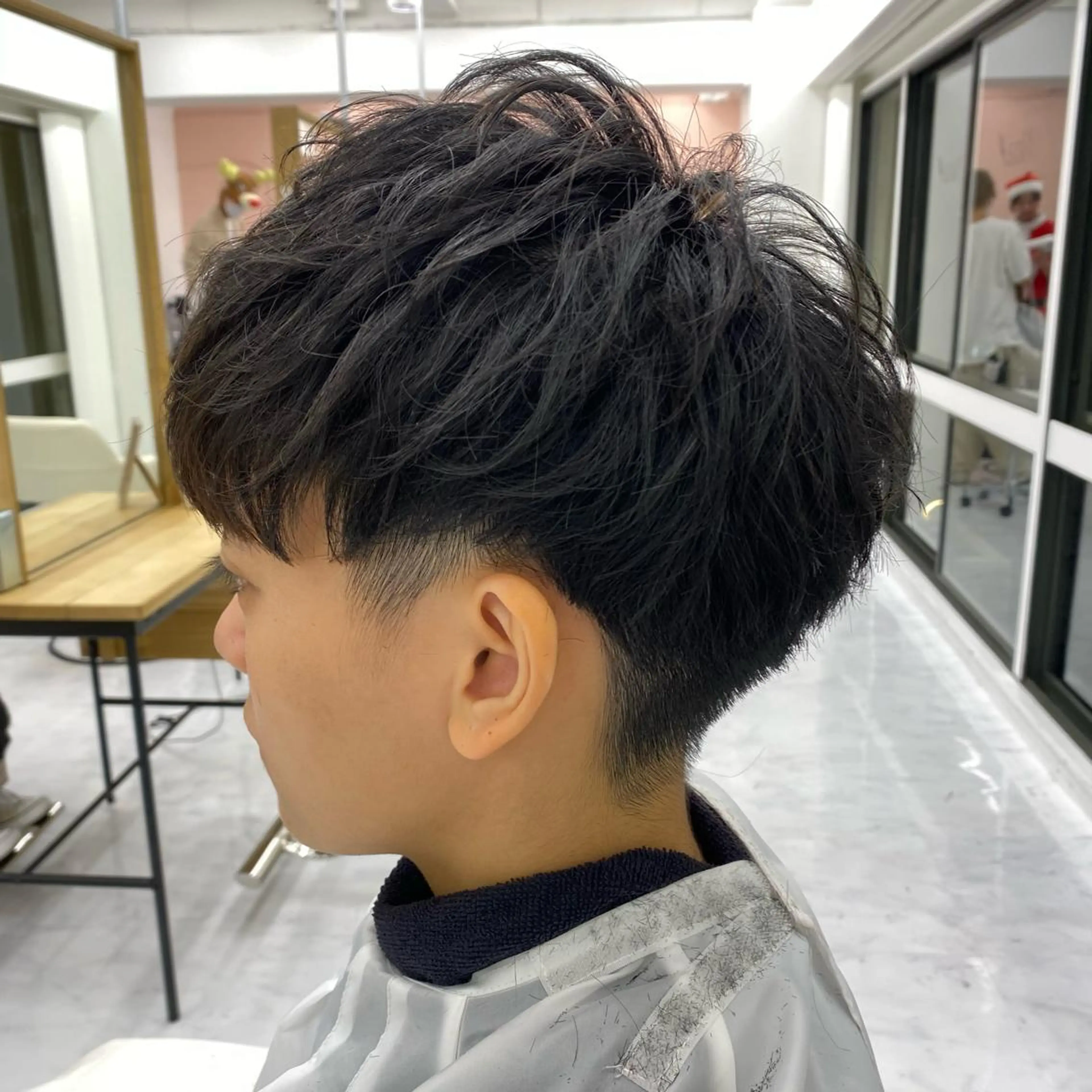 メンズ マッシュ 刈り上げ カット .Hallis所属・🔥メンズ特化🔥 永瀬椋のヘアスタイル