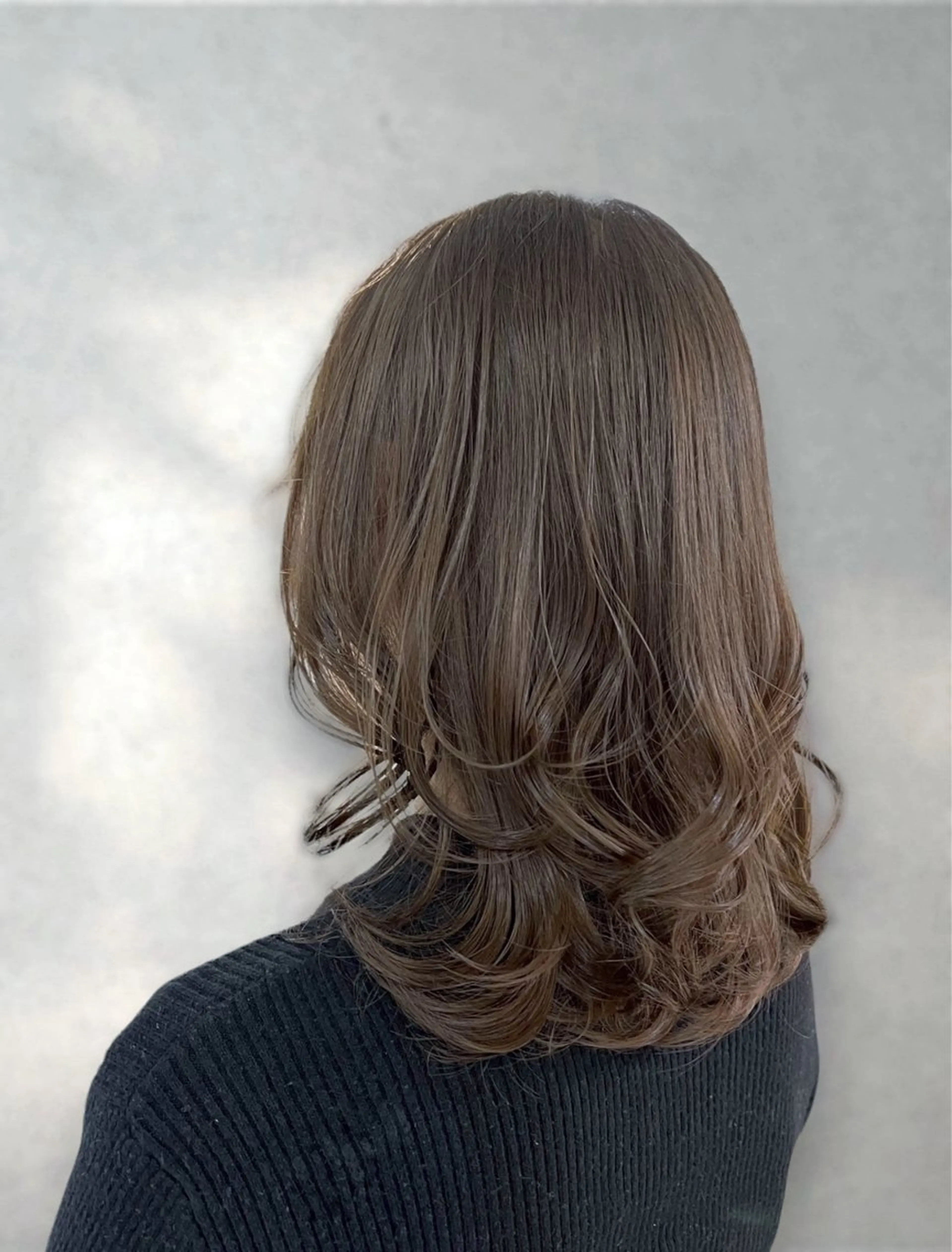 ミディアム カット ヘアカラー トリートメント Eir 神戸所属・髪質改善/縮毛矯正 長井 美佐子のヘアスタイル