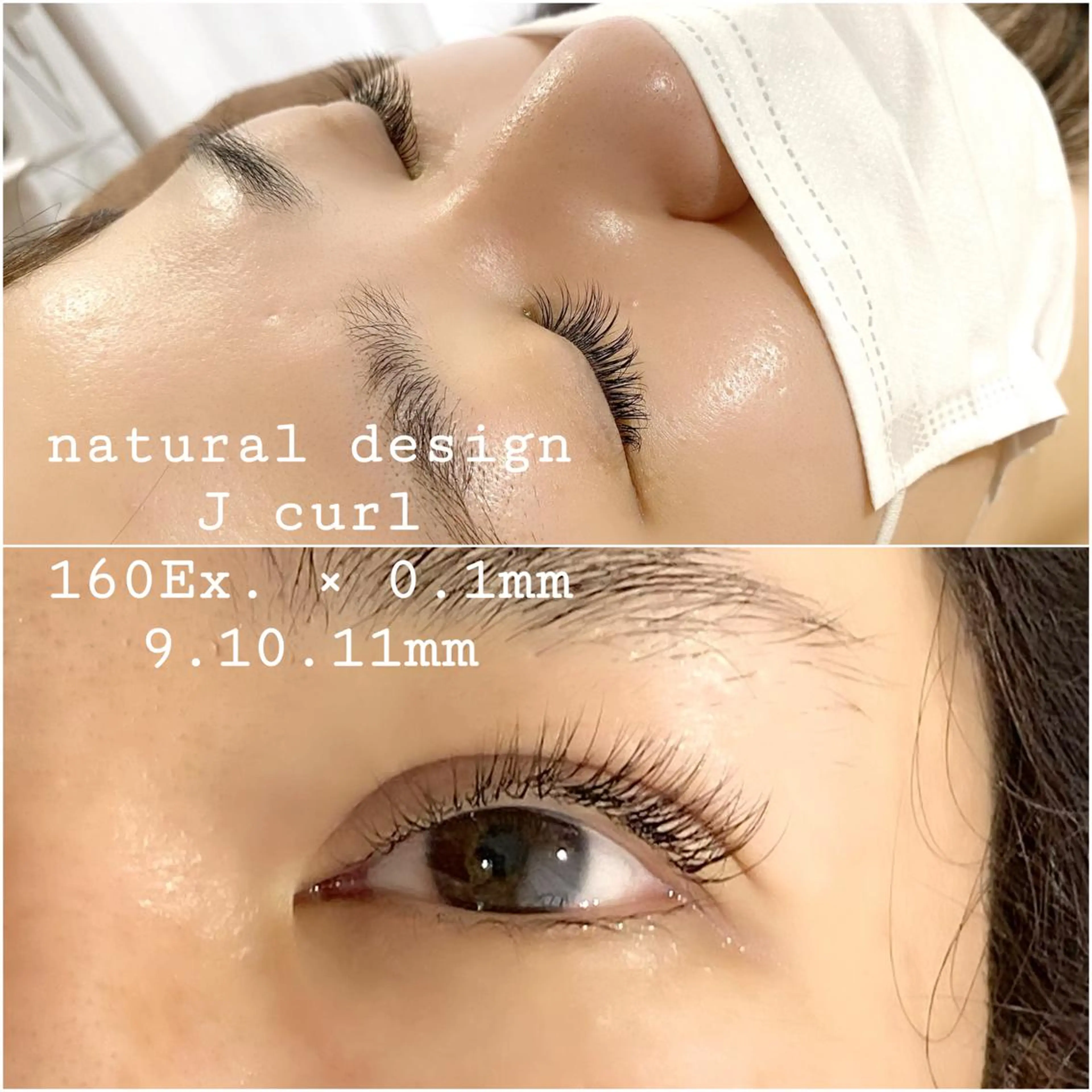 マツエク・マツパ mimośa. EyeDesignのマツエク・マツパデザイン