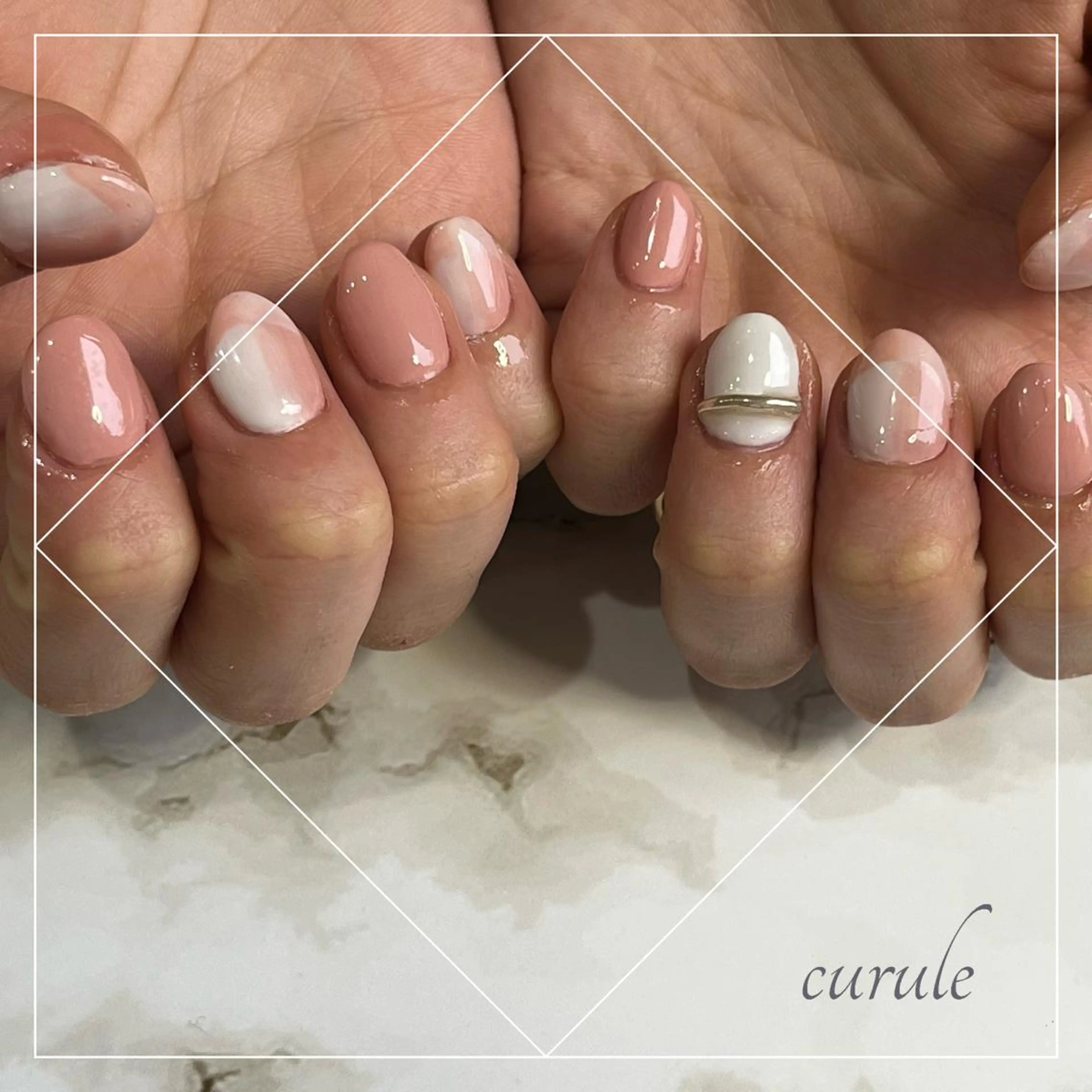 ネイル ハンドネイル nail salon curuleのネイルデザイン