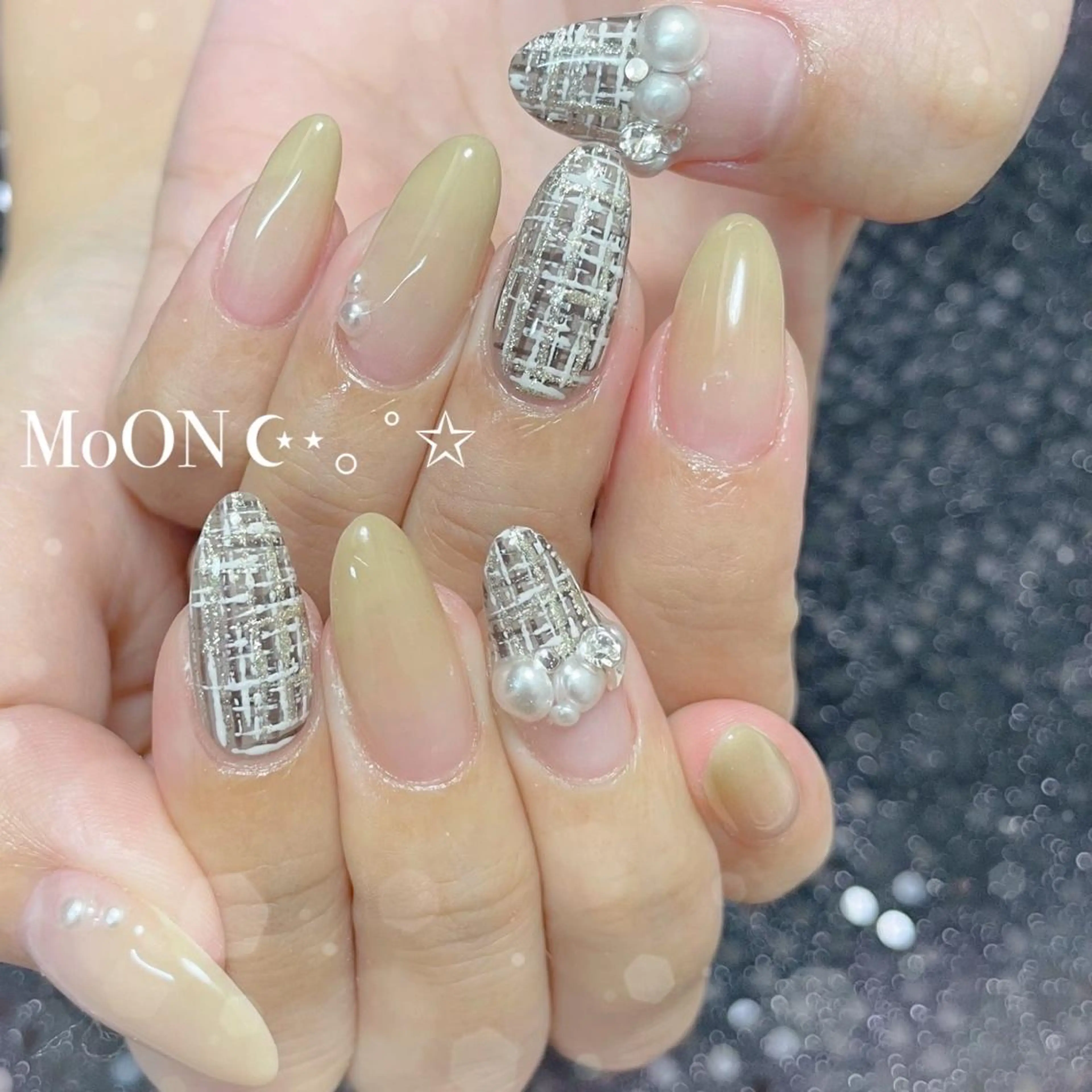 ネイル ハンドネイル ハンドケア MoON...❤︎ MeGuのネイルデザイン