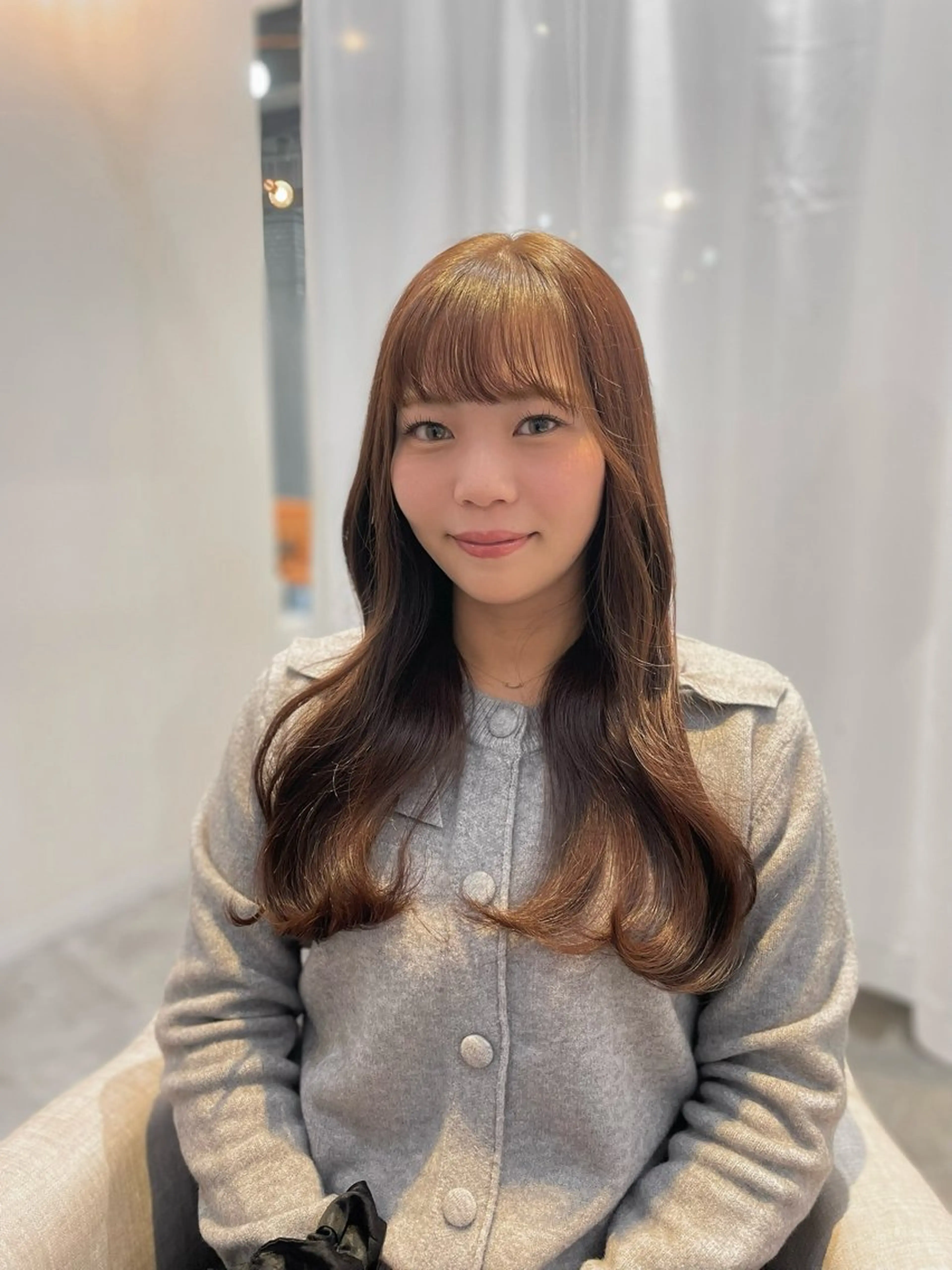 ロング カラー ヘアカラー トリートメント 垢抜け似合わせカラー /梅田 /ayanaのヘアスタイル