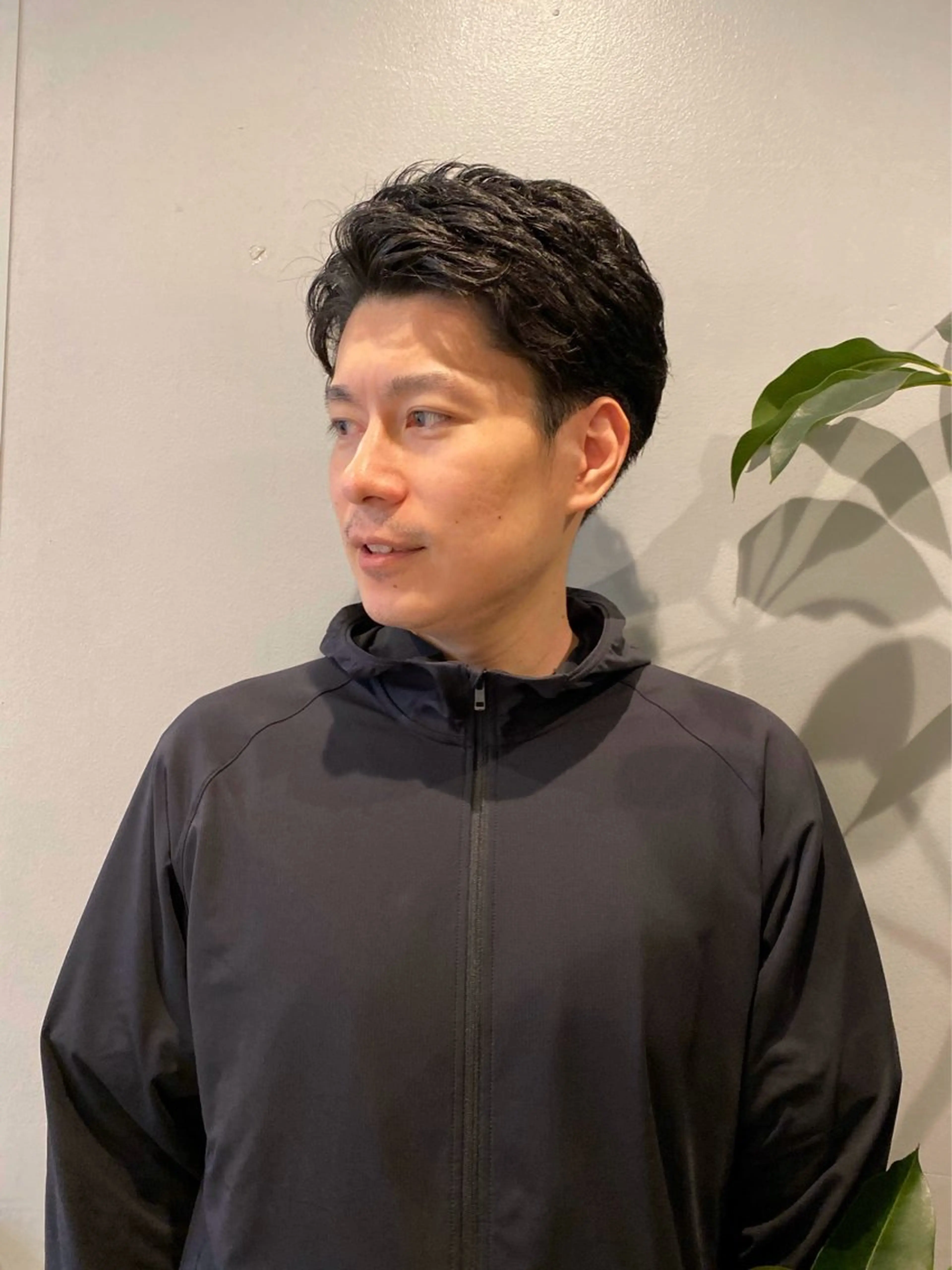 パーマ メンズ 𣘺夲友梨/ メンズ/恵比寿のヘアスタイル