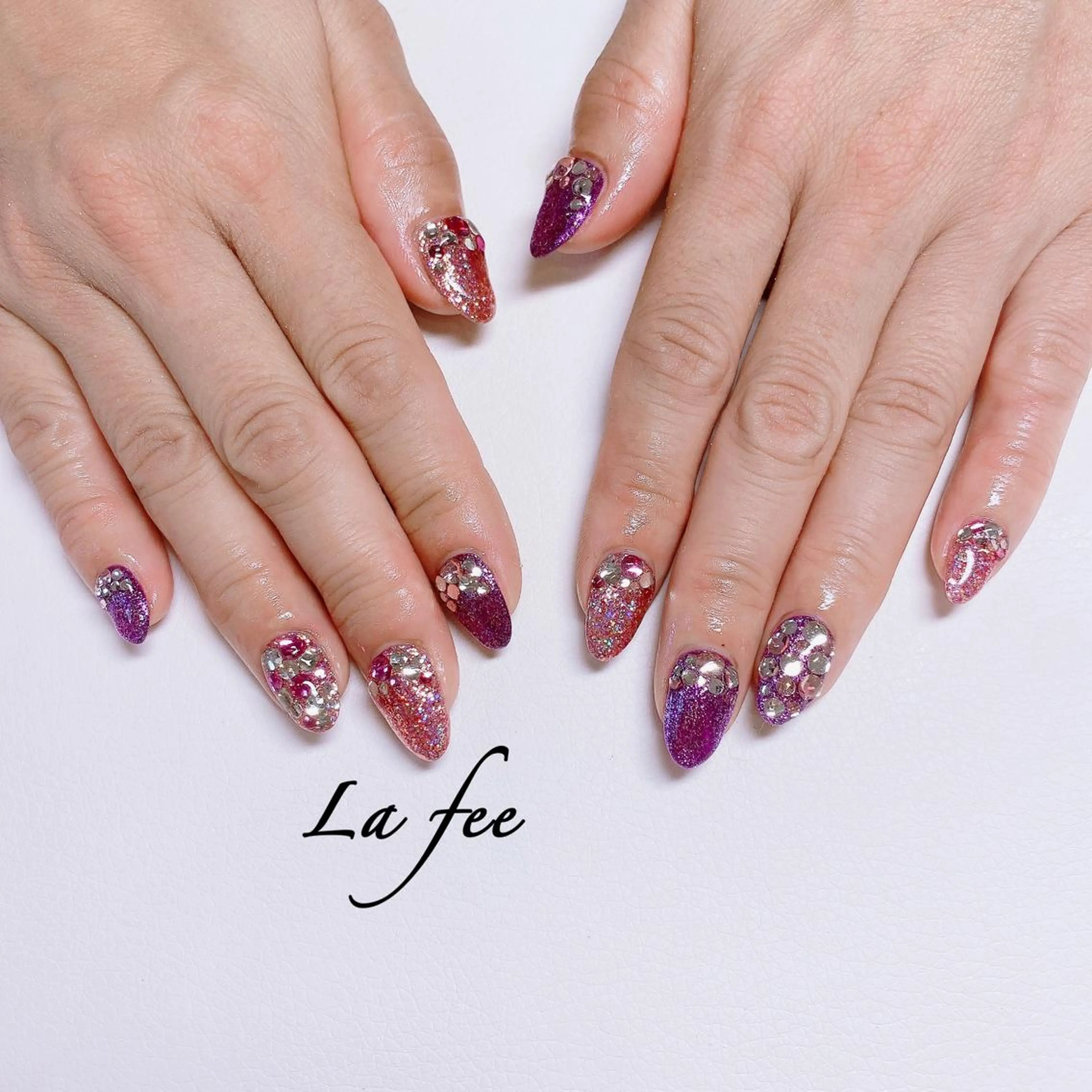 ネイル ハンドネイル ハンドケア La feeのネイルデザイン