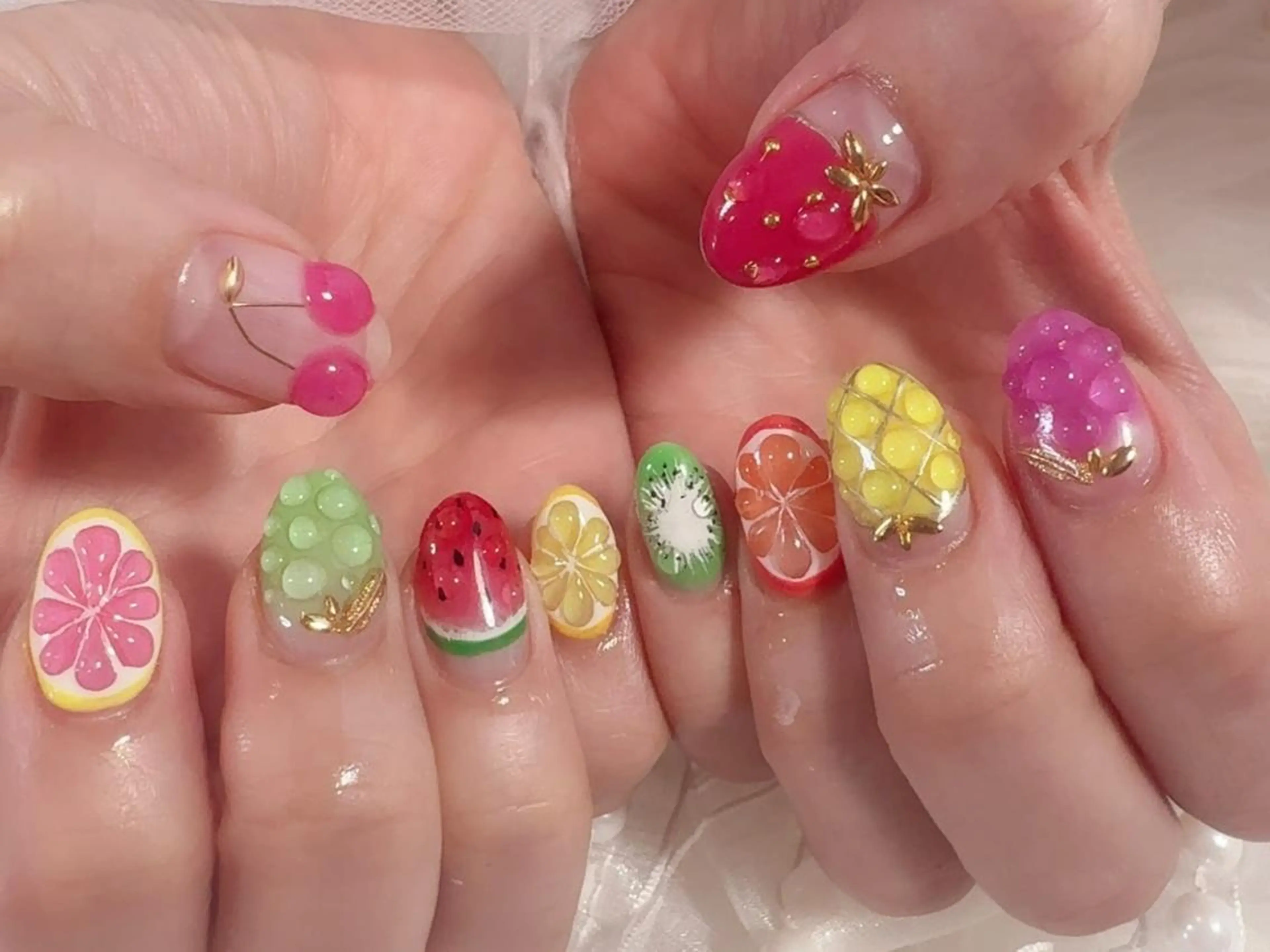 ネイル ミーネイル心斎橋 ☆NATSUKI☆のネイルデザイン