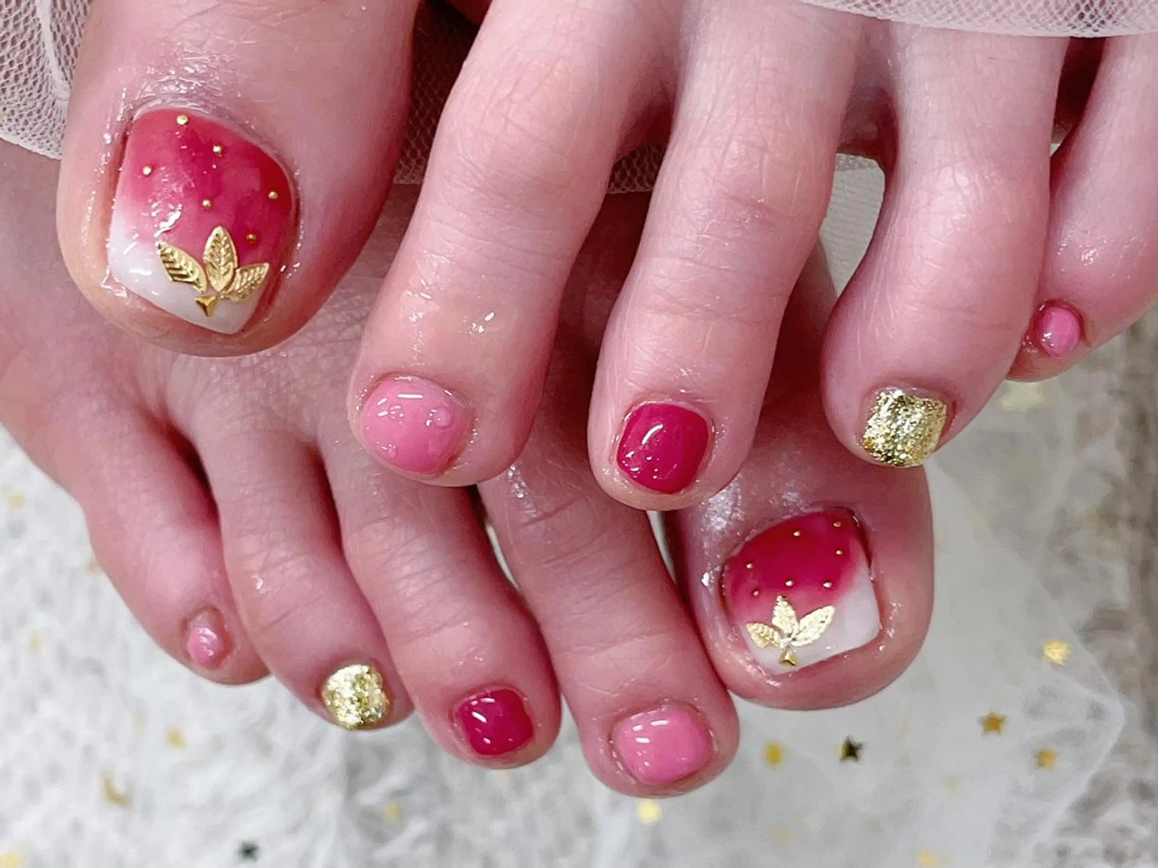 ネイル 佐藤 ニーナ★ラベンダーのネイルデザイン