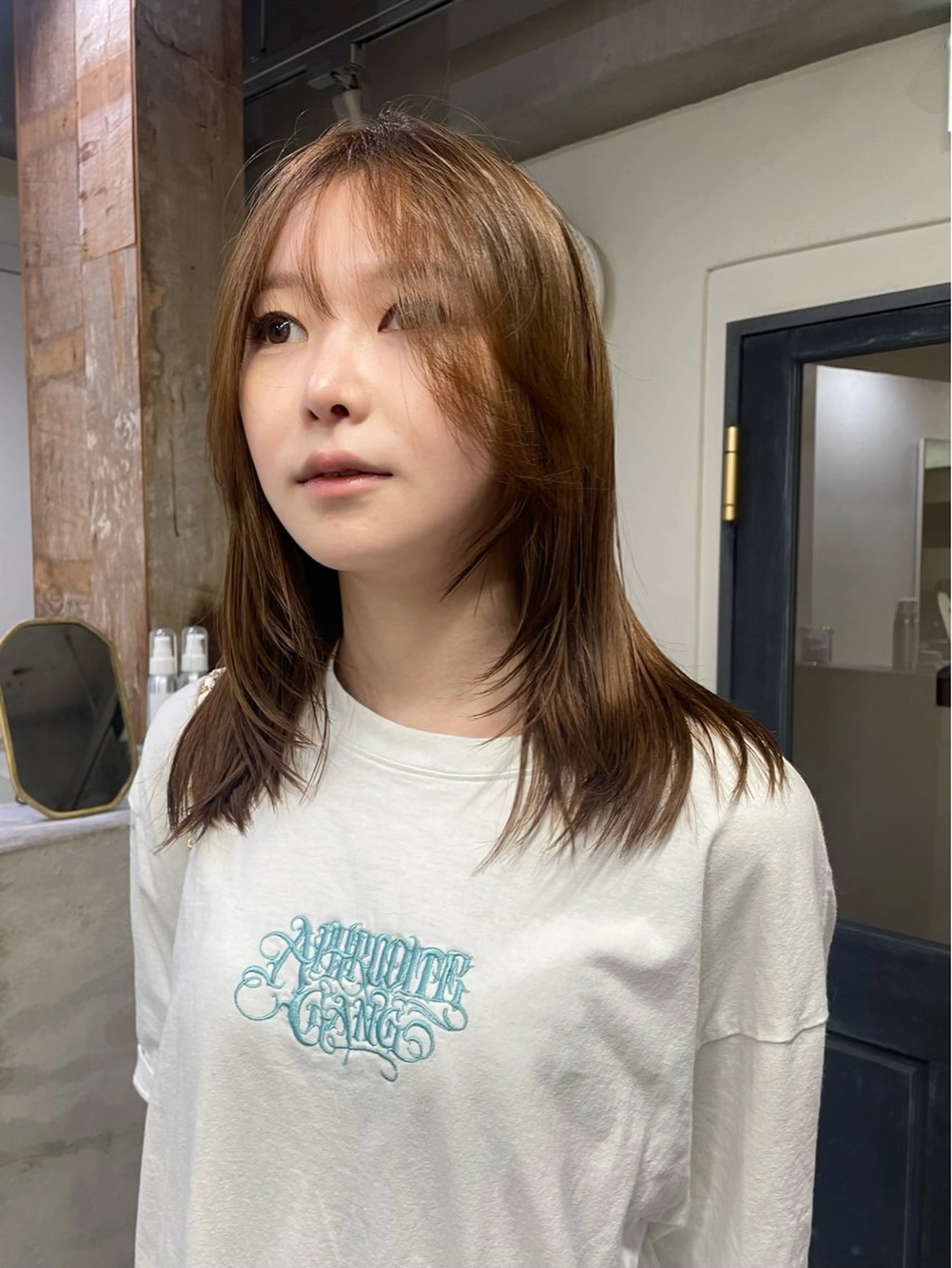 Wカラー+2stepトリートメントの写真