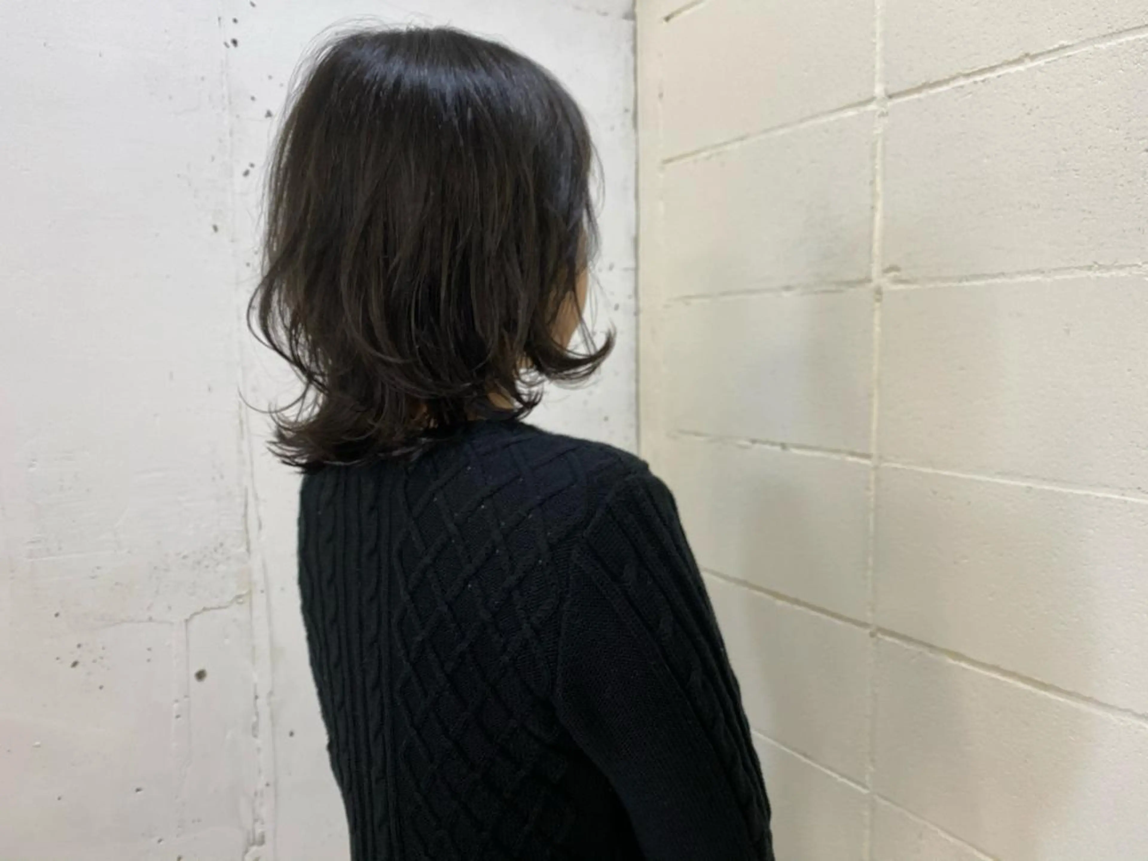 ミディアム カラー オーナースタイリスト 佐藤のヘアスタイル