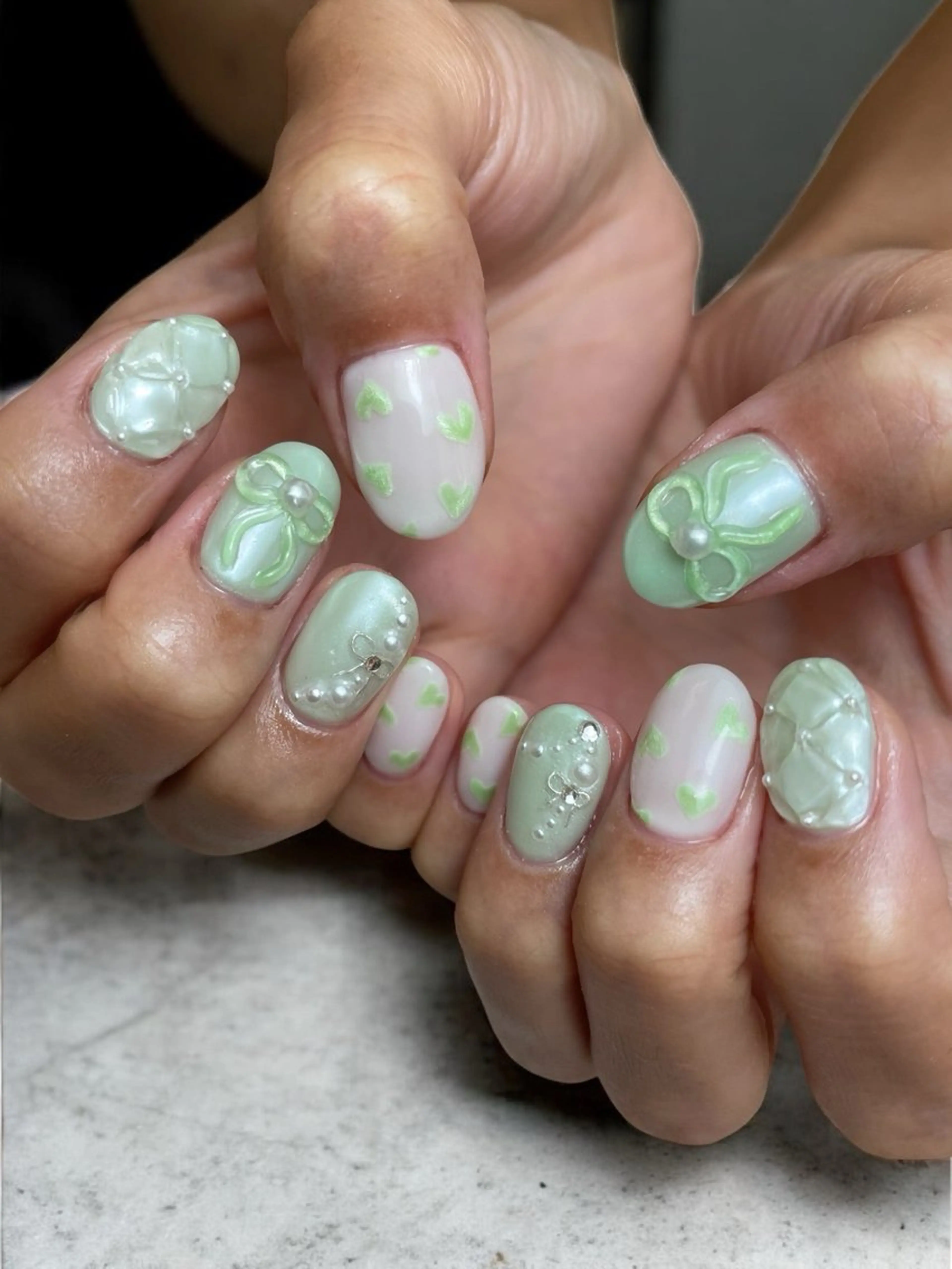 ネイル ハンドネイル Hisaka Mikiのネイルデザイン