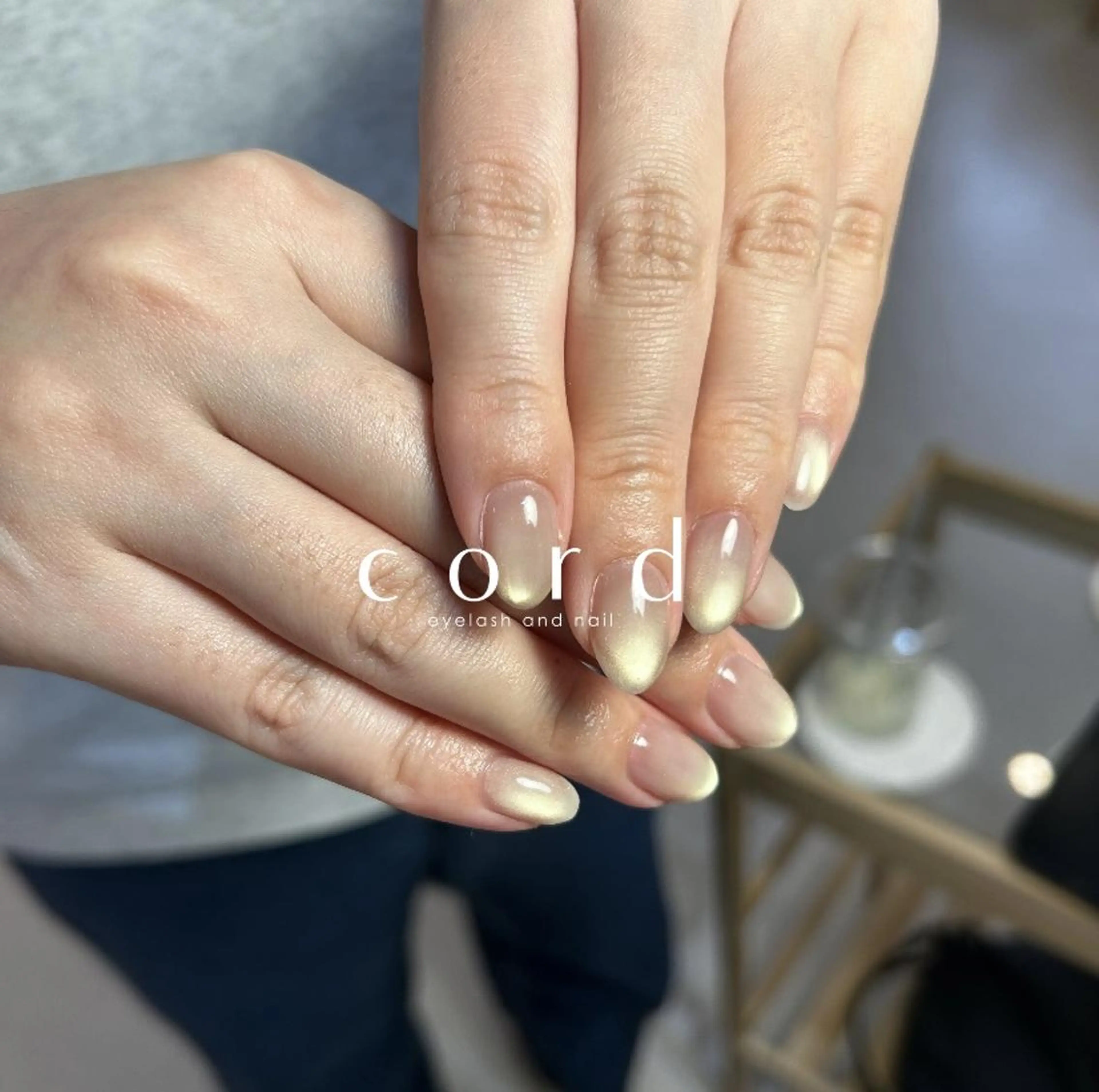 ネイル マグネットネイル マグネットワンカラー ワンカラーネイル cord 大澤のネイルデザイン