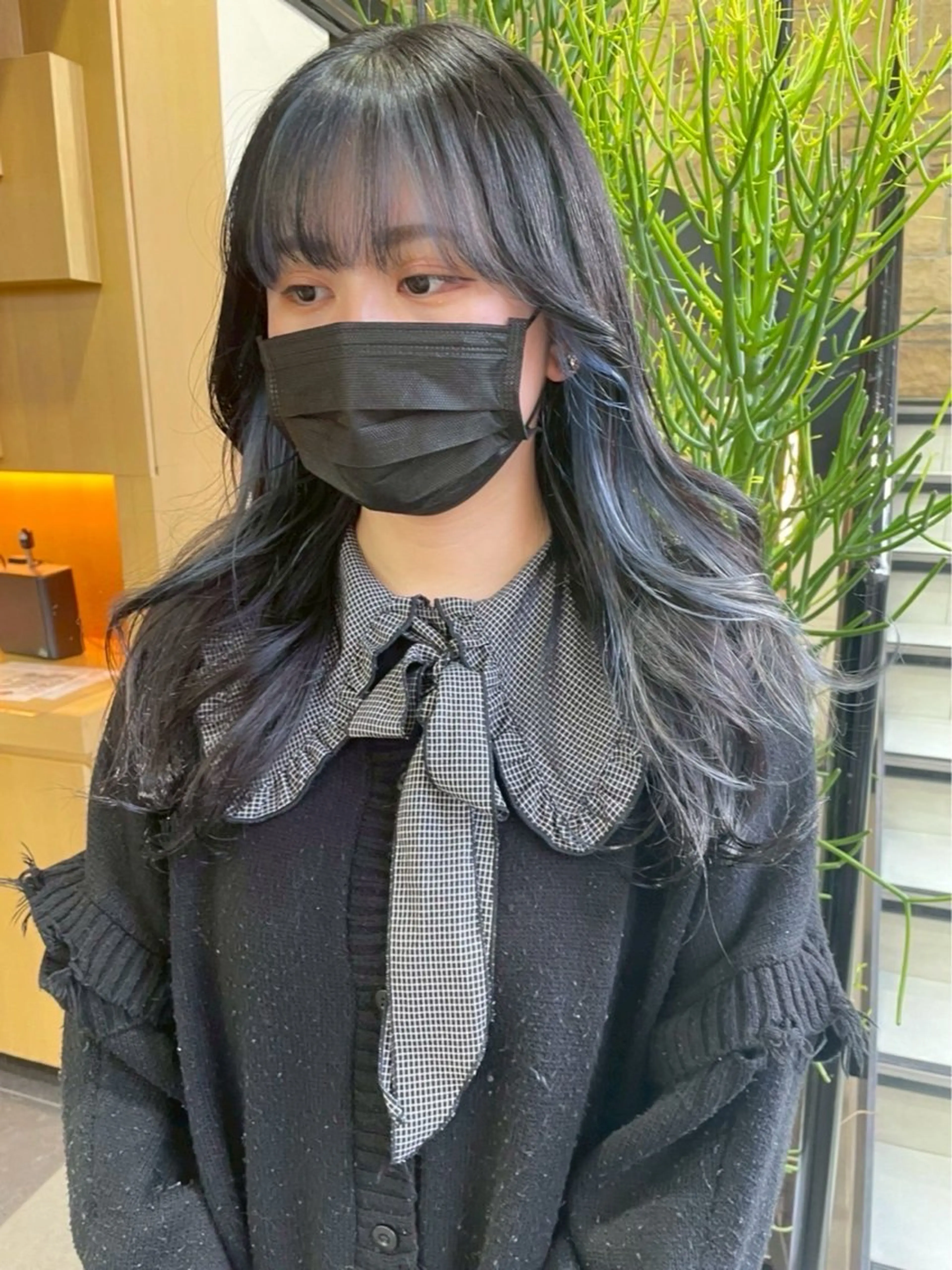 カラー ヘアカラー トリートメント 艶カラー/eye 🫧ྀི/栞のヘアスタイル