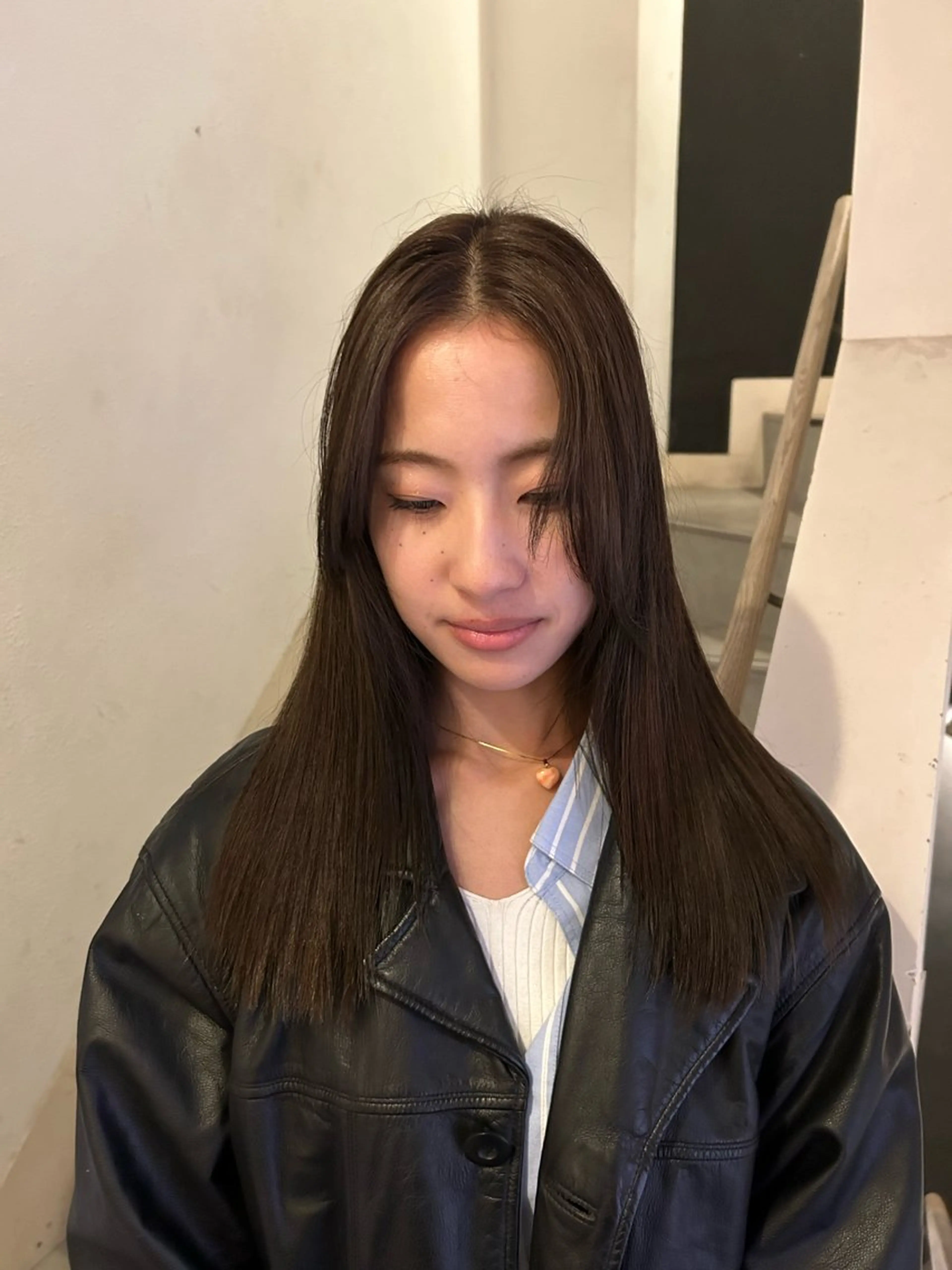 ロング カラー 愛結 暖色カラー🎀🩰のヘアスタイル