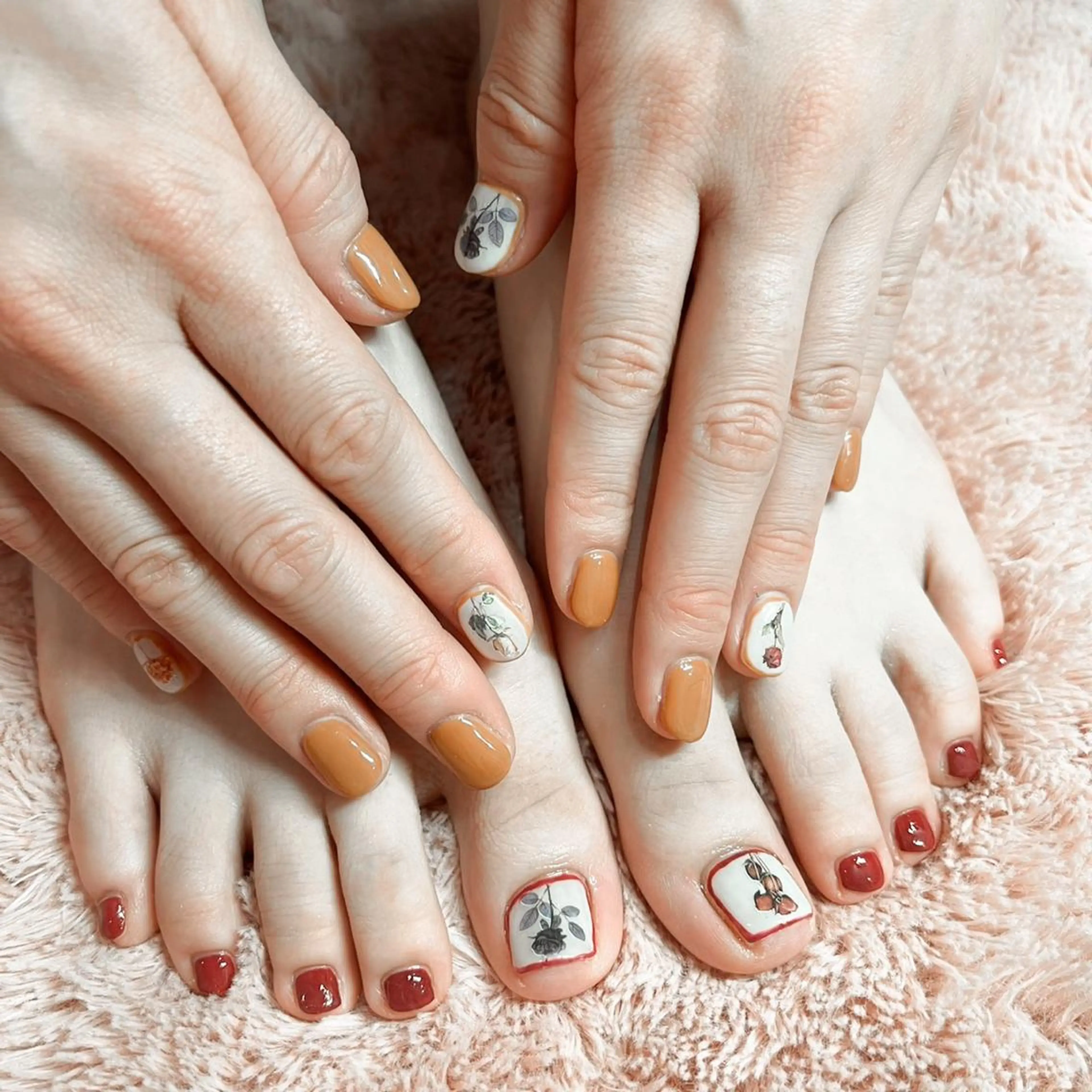 ネイル ハンドネイル フットネイル NAIL Salon IP所属・長谷川 奈緒美のネイルデザイン