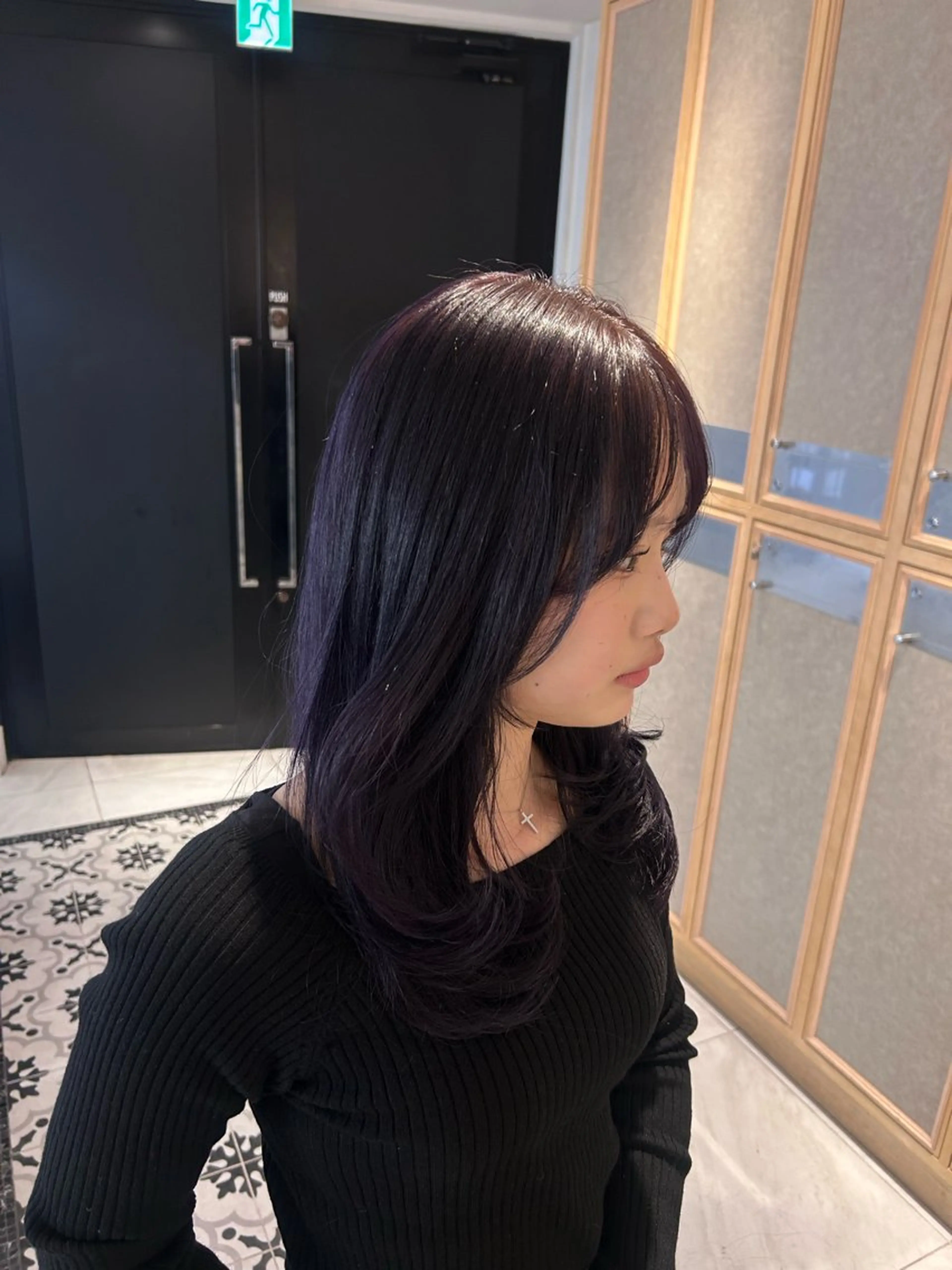 カラー ラベンダーカラー ヘアカラー 大寺伶/ ⛄️透明感カラー⛄️のヘアスタイル