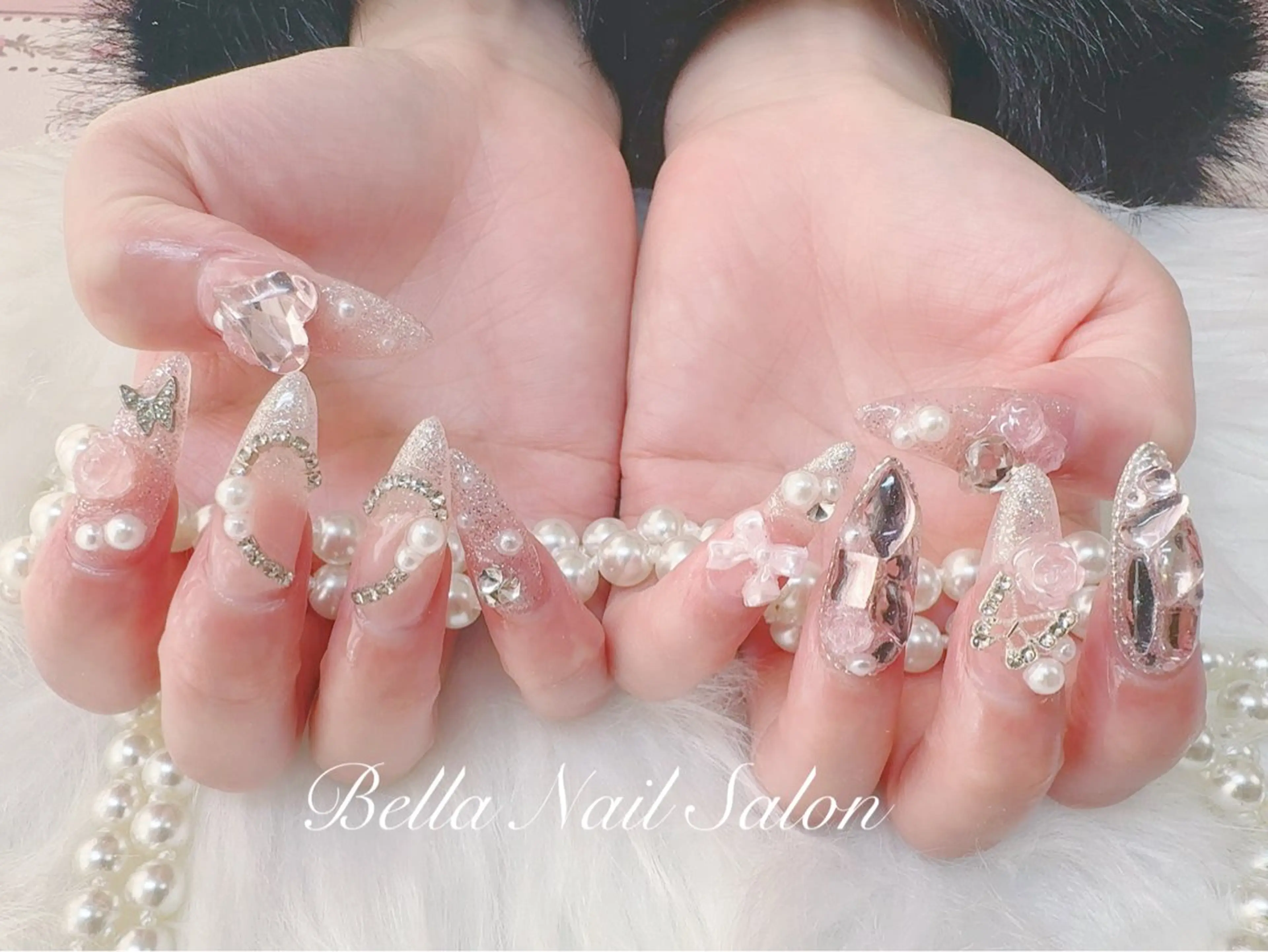 ネイル ハンドネイル Bella Nail Salonパラジェルのネイルデザイン