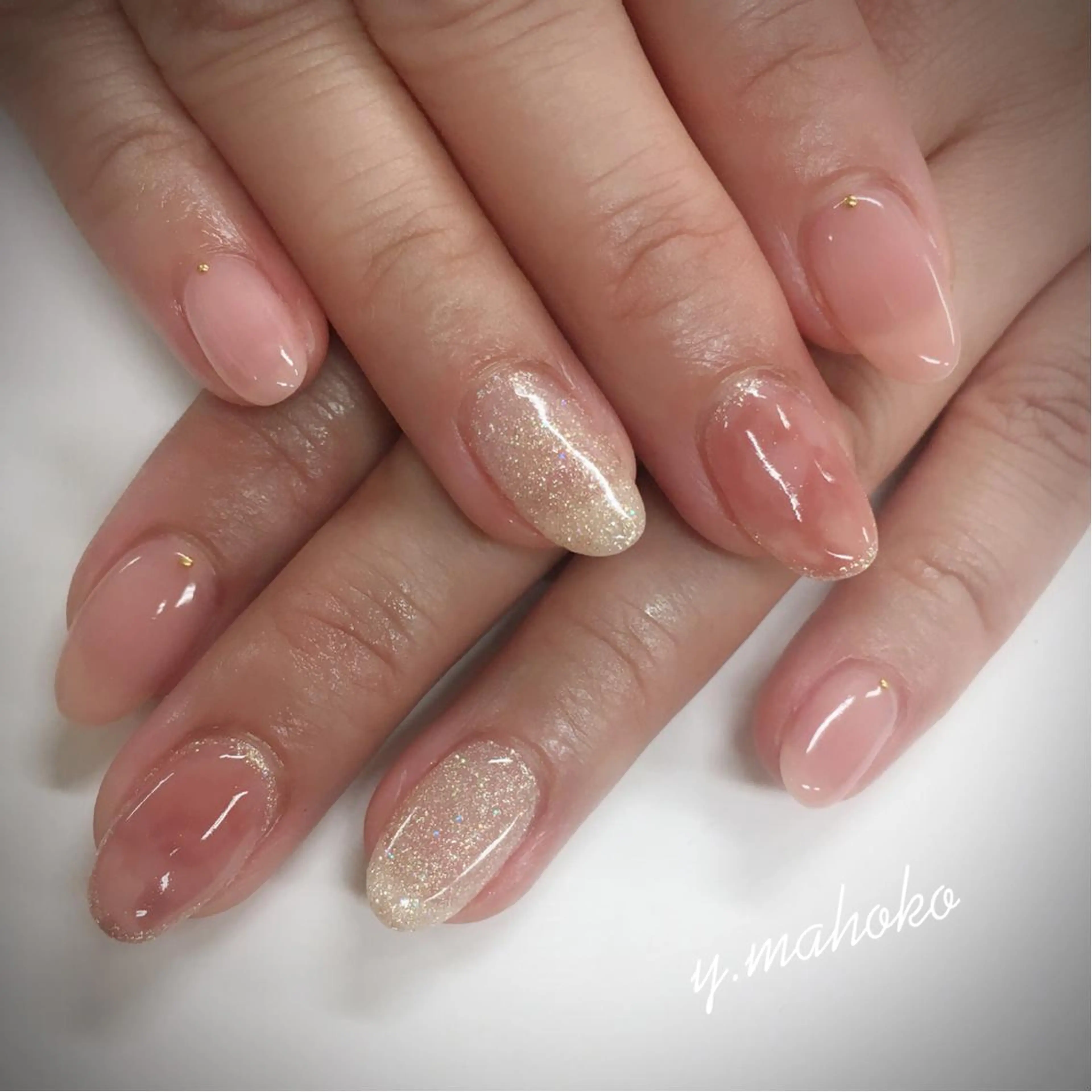 ネイル She nail studio 原宿所属・パラジェル有/ スカルプ/mahoのネイルデザイン