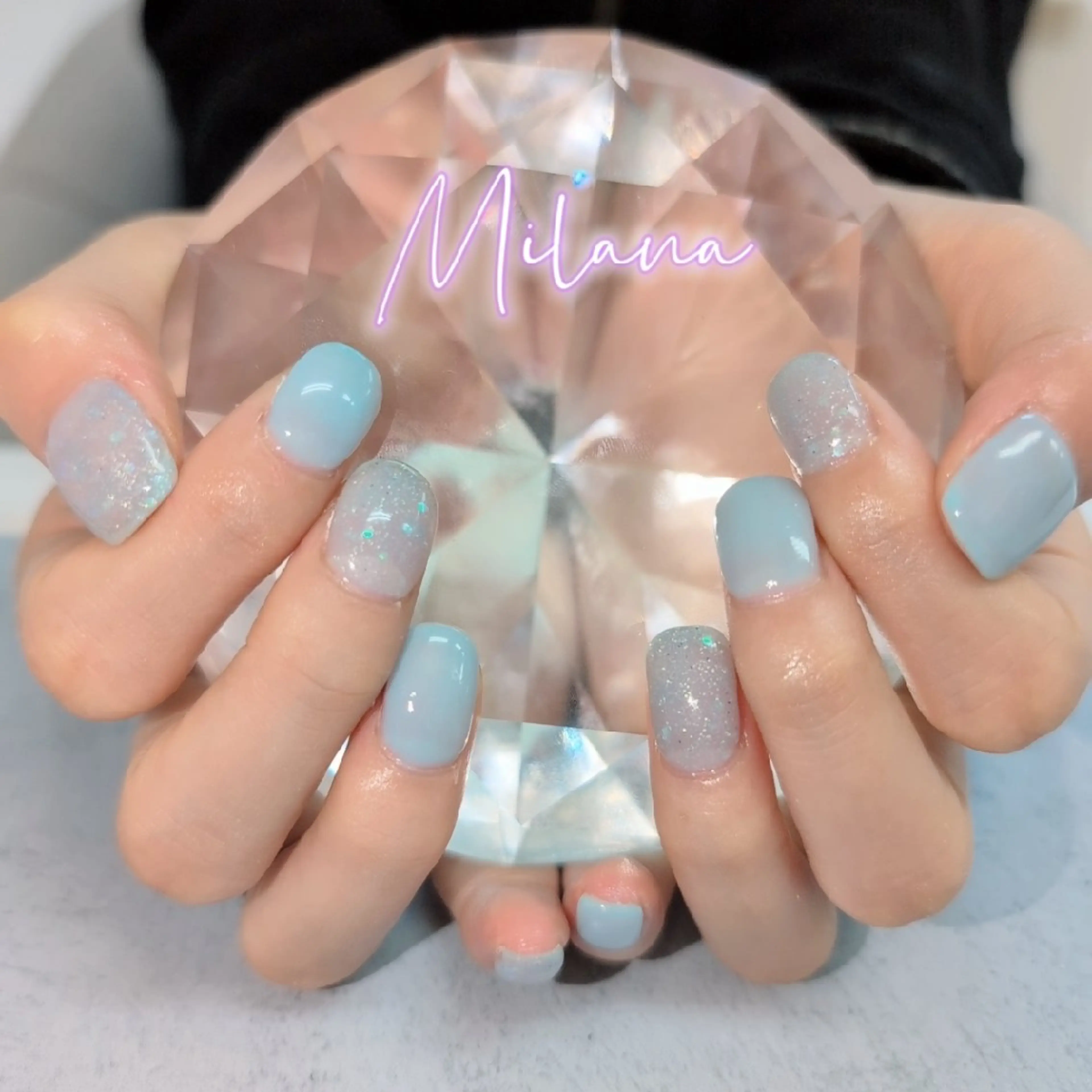 ネイル ワンカラーネイル ハンドネイル Milana 川瀬のネイルデザイン