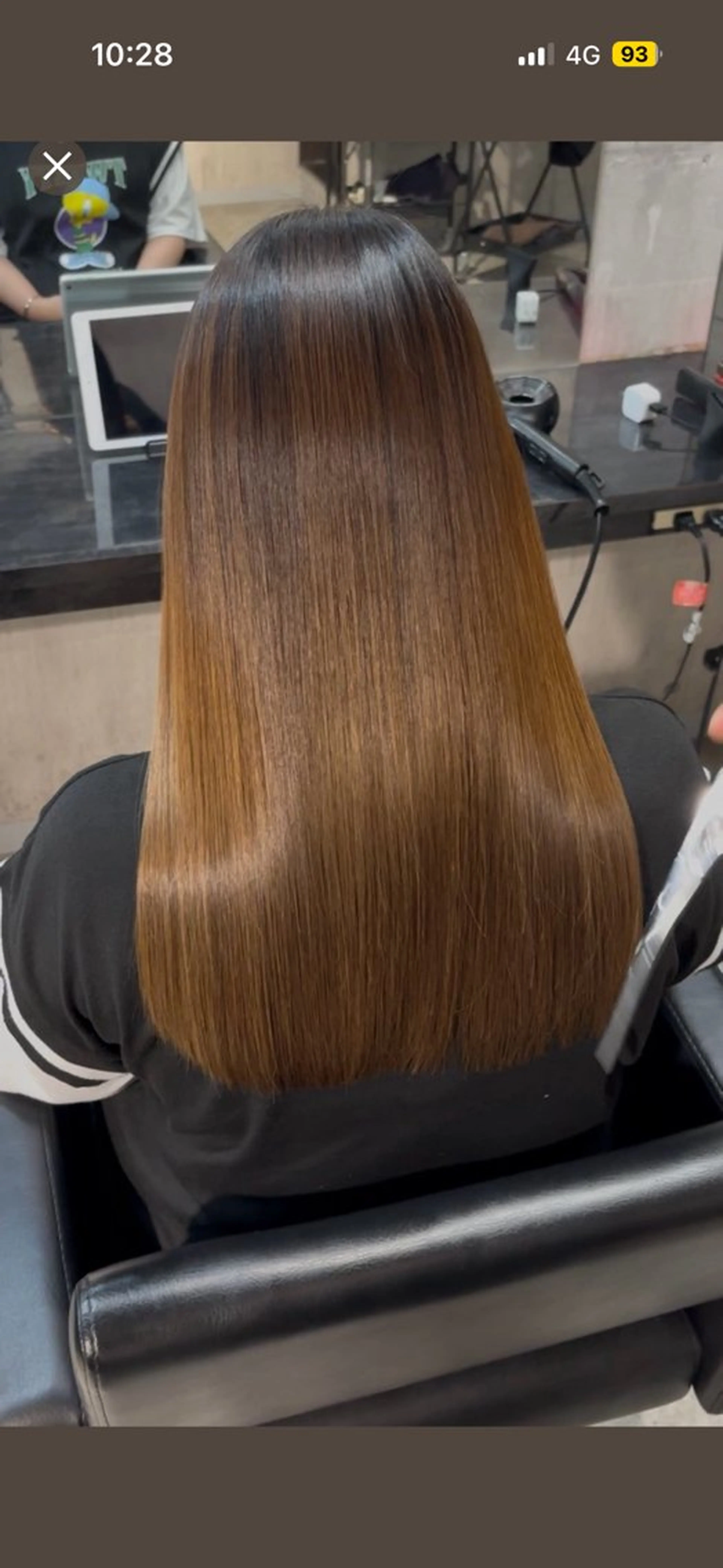 ロング 縮毛矯正 縮毛矯正 溝渕朋也 /髪質改善ストレートのヘアスタイル