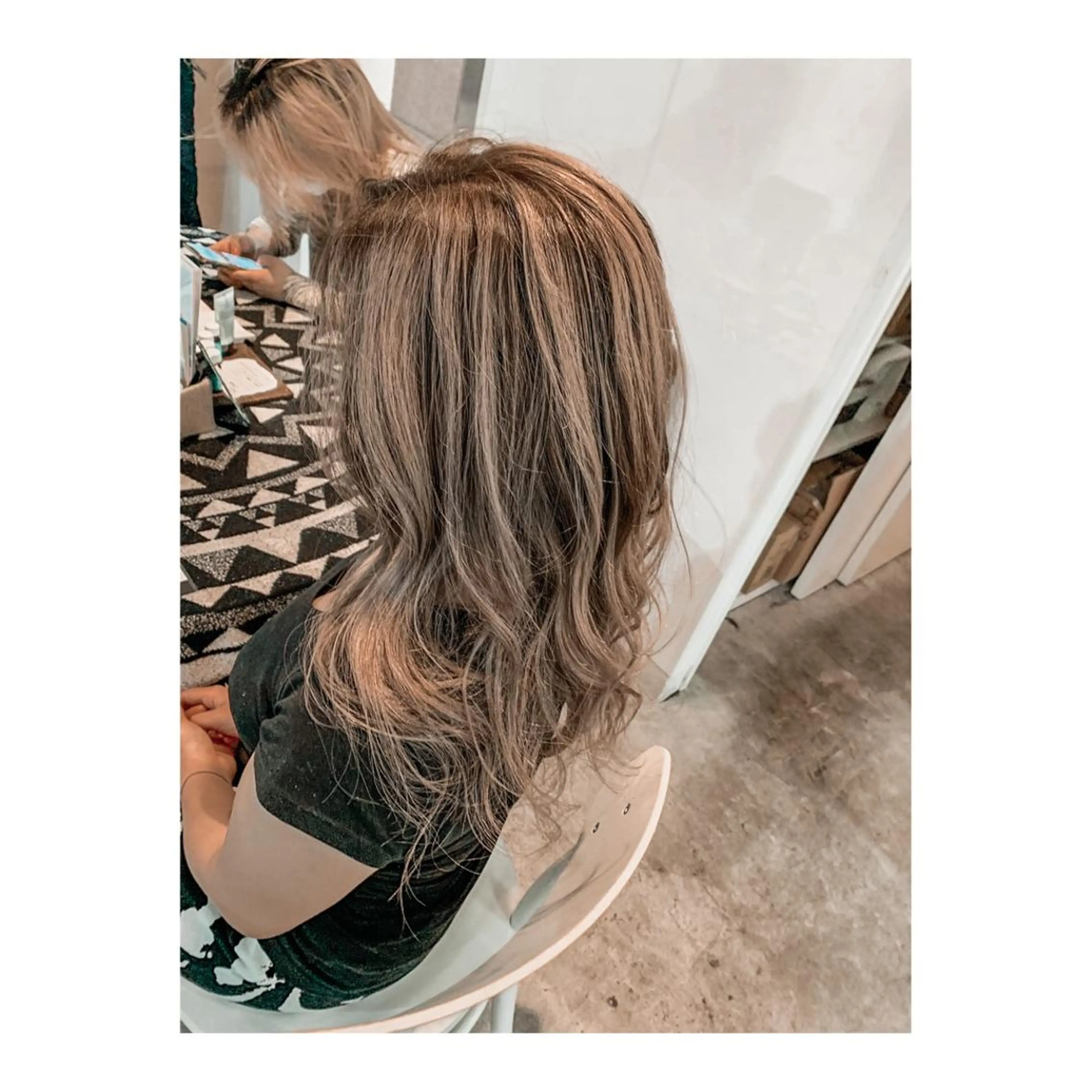 ロング カラー ヘアアレンジ ange☞ soutaのヘアスタイル