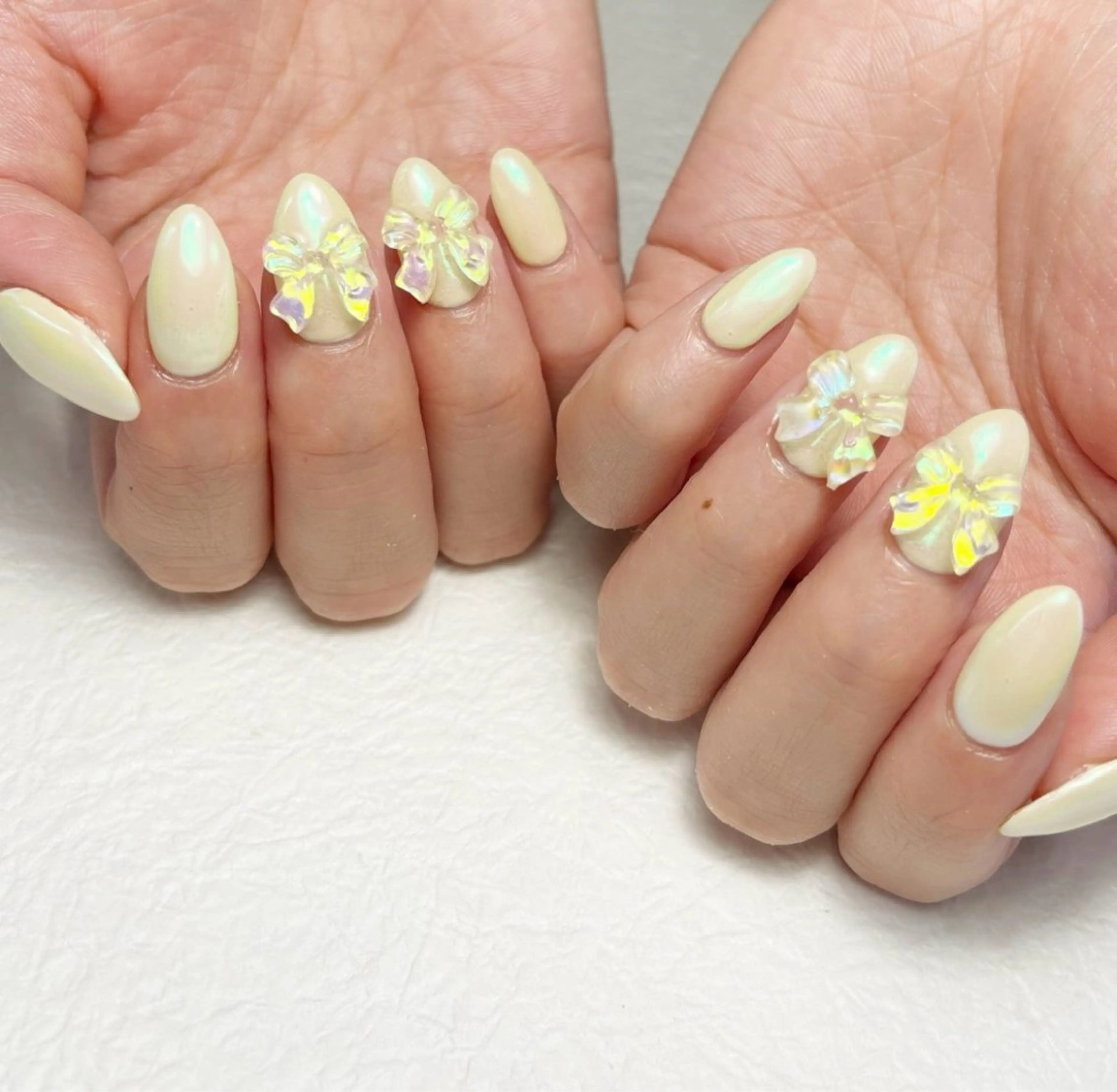 ネイル ミラーネイル ワンカラーネイル ハンドネイル m. akiのネイルデザイン