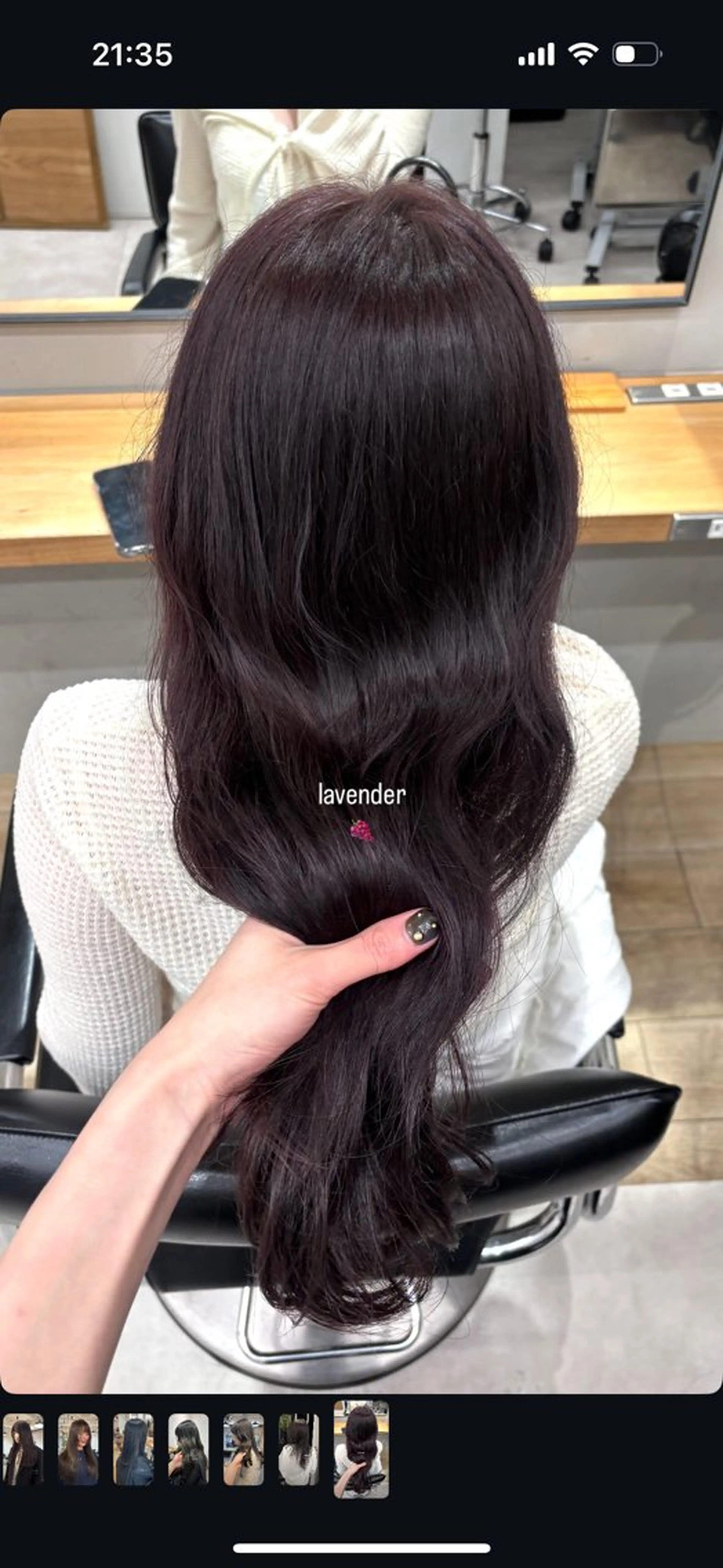 カラー miyu / 透明感カラーのヘアスタイル